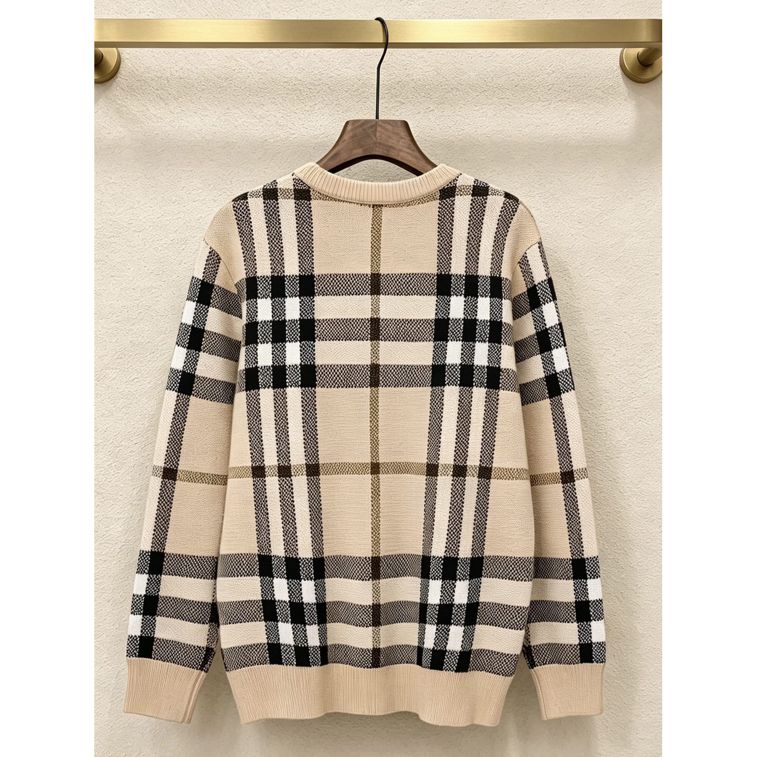<p>Burberry 圆领针织羊毛衫(X24)</p>