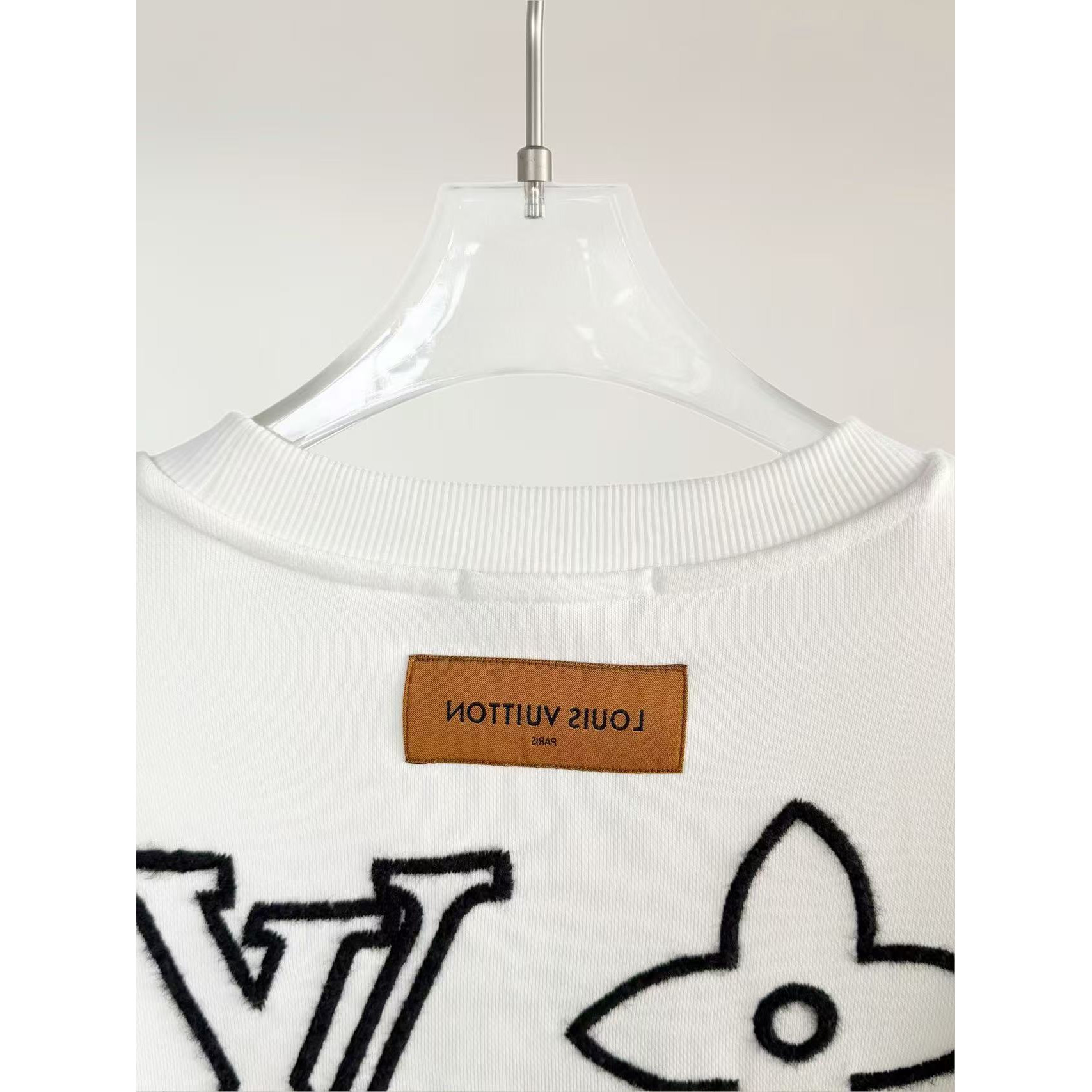 <p>LV&nbsp;刺绣圆领卫衣(白)</p>
