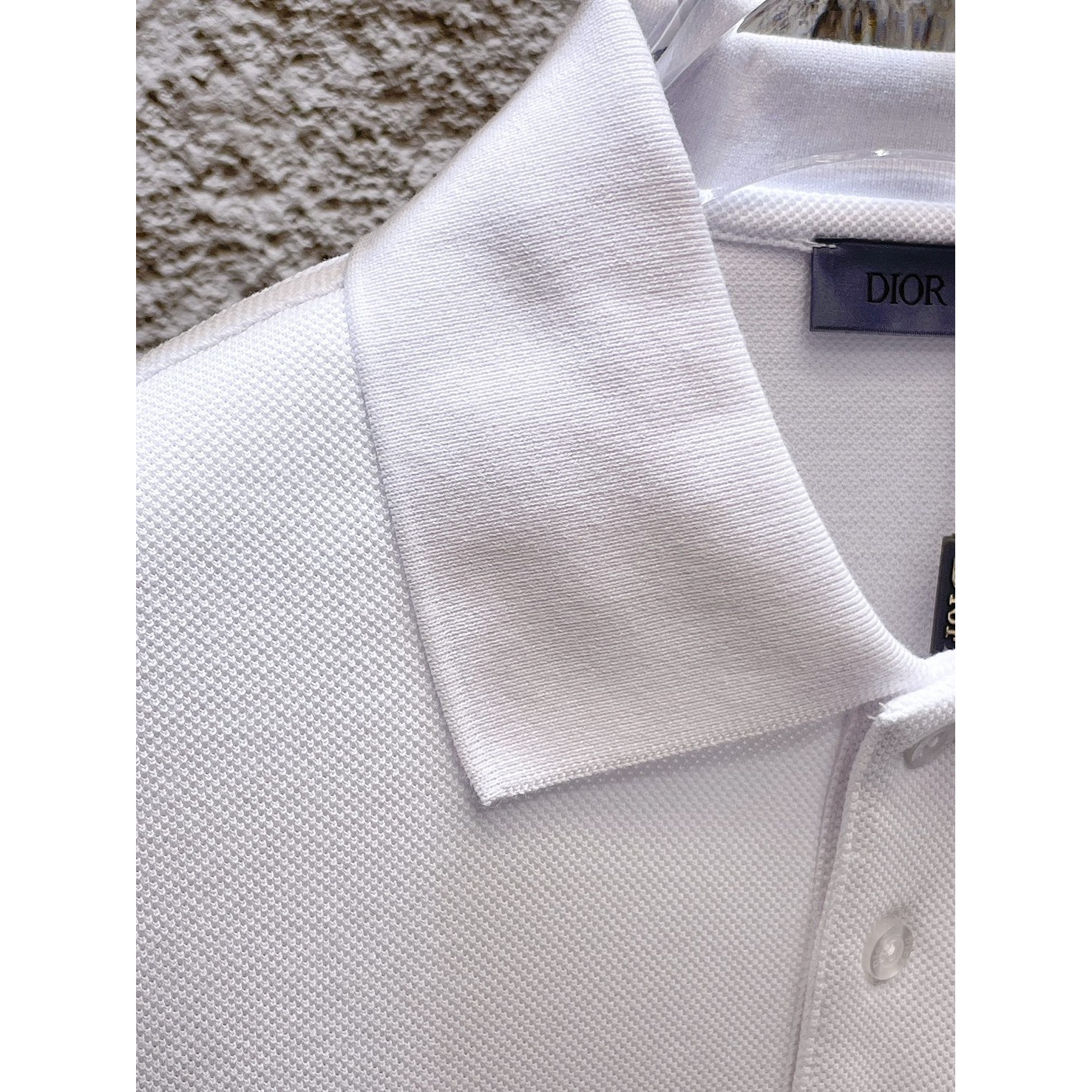 <p>DIOR&nbsp;短袖翻领polo衫(白)</p>