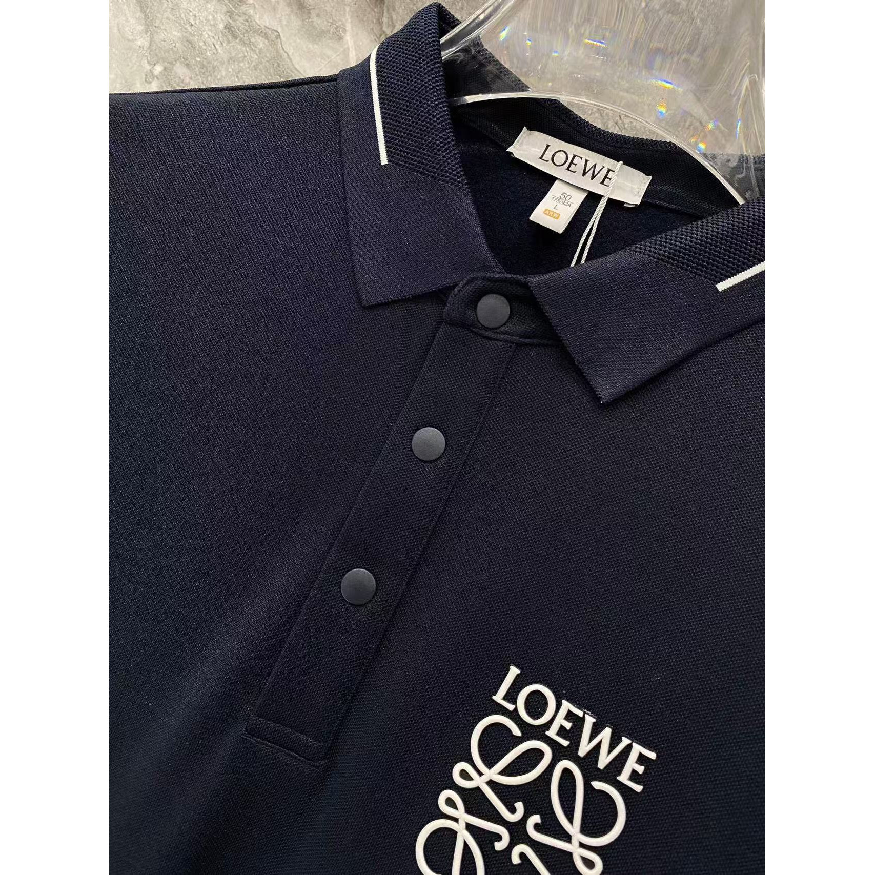 <p>&nbsp;LOEWE 秋冬长袖Polo(783020)</p>