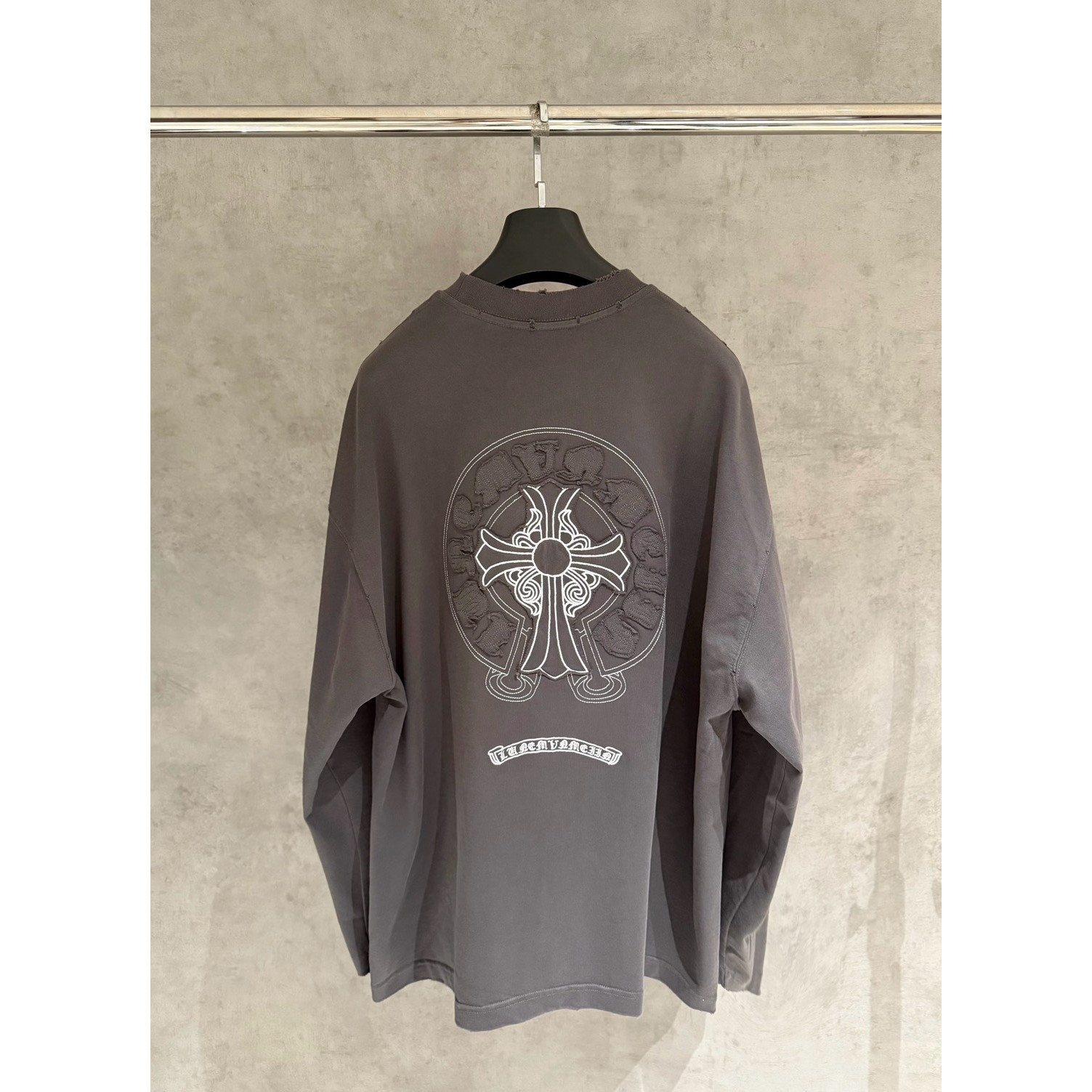<p>CHROME HEARTS 长袖T恤(灰D34)</p>