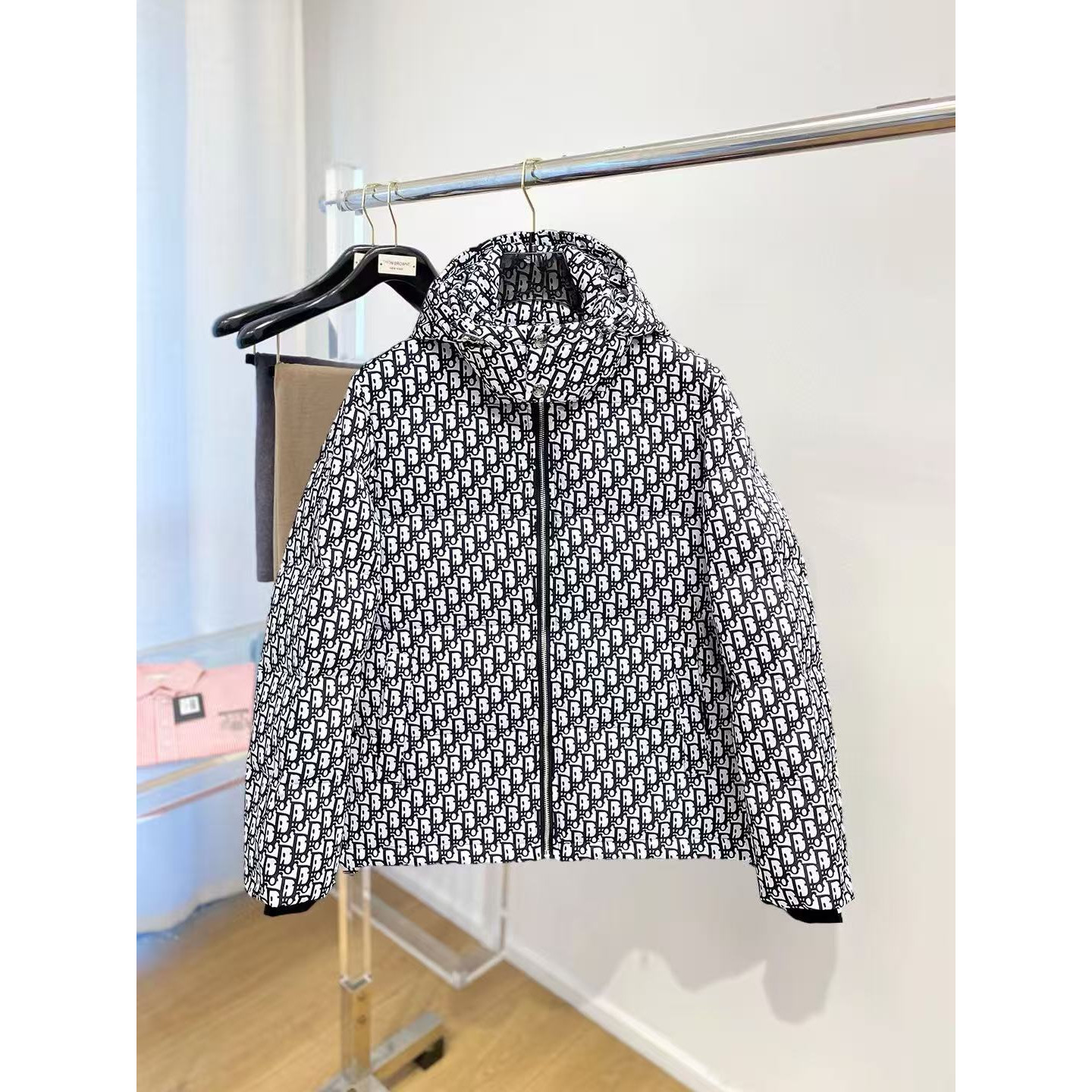 <p>DIOR 秋冬新款羽绒服(黑)</p>