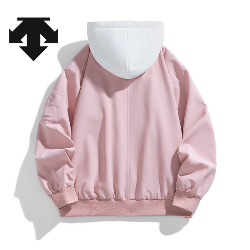 <p>DESCENTE 男士軟殼外套(粉)</p>