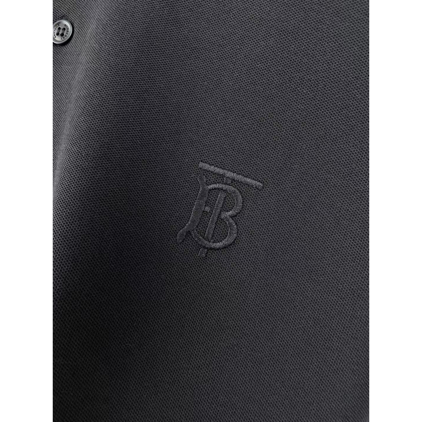 <p>BURBERRY 长袖Polo衫(黑)</p>