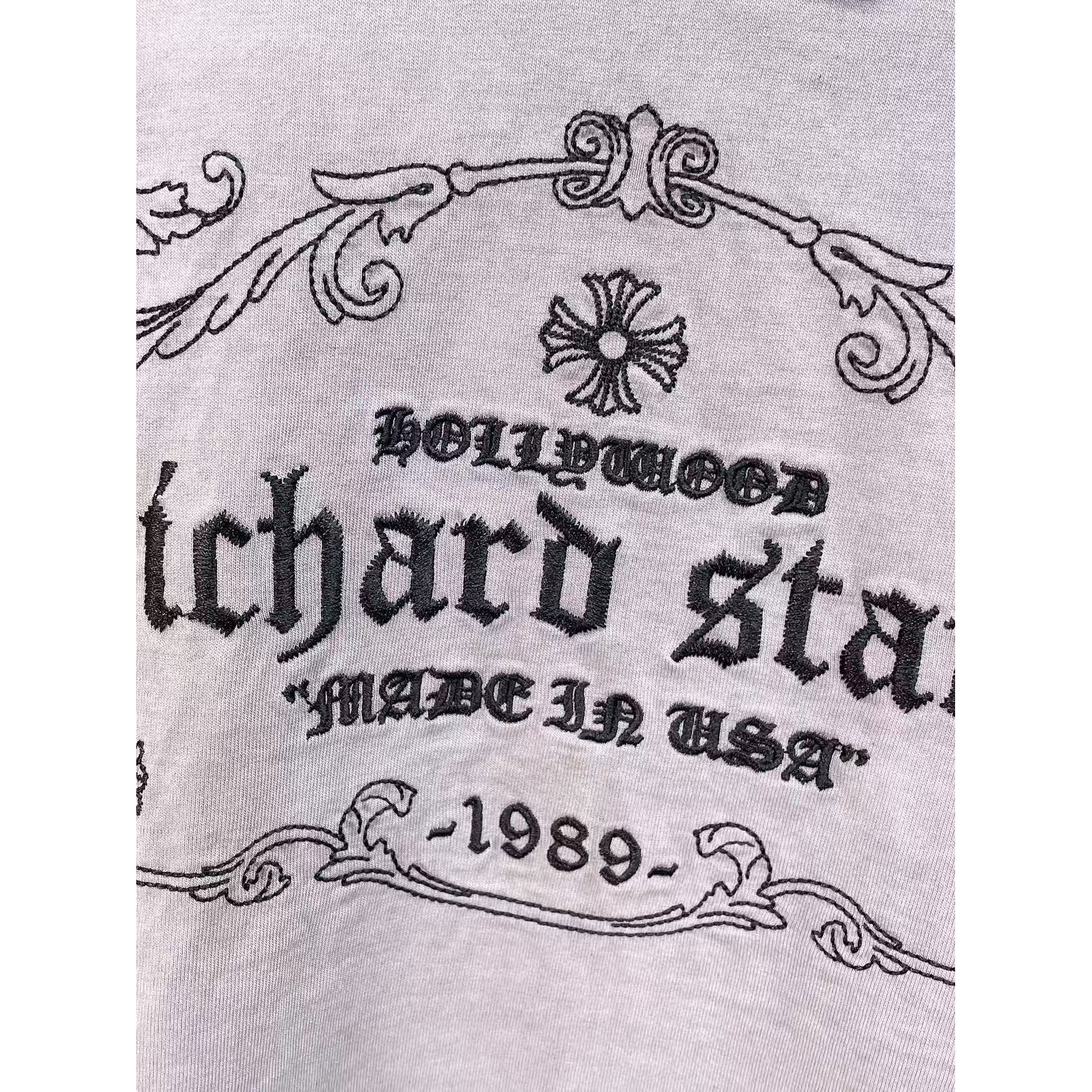 <p>CHROME HEARTS 专柜新款短袖T恤(洗水紫)</p>
