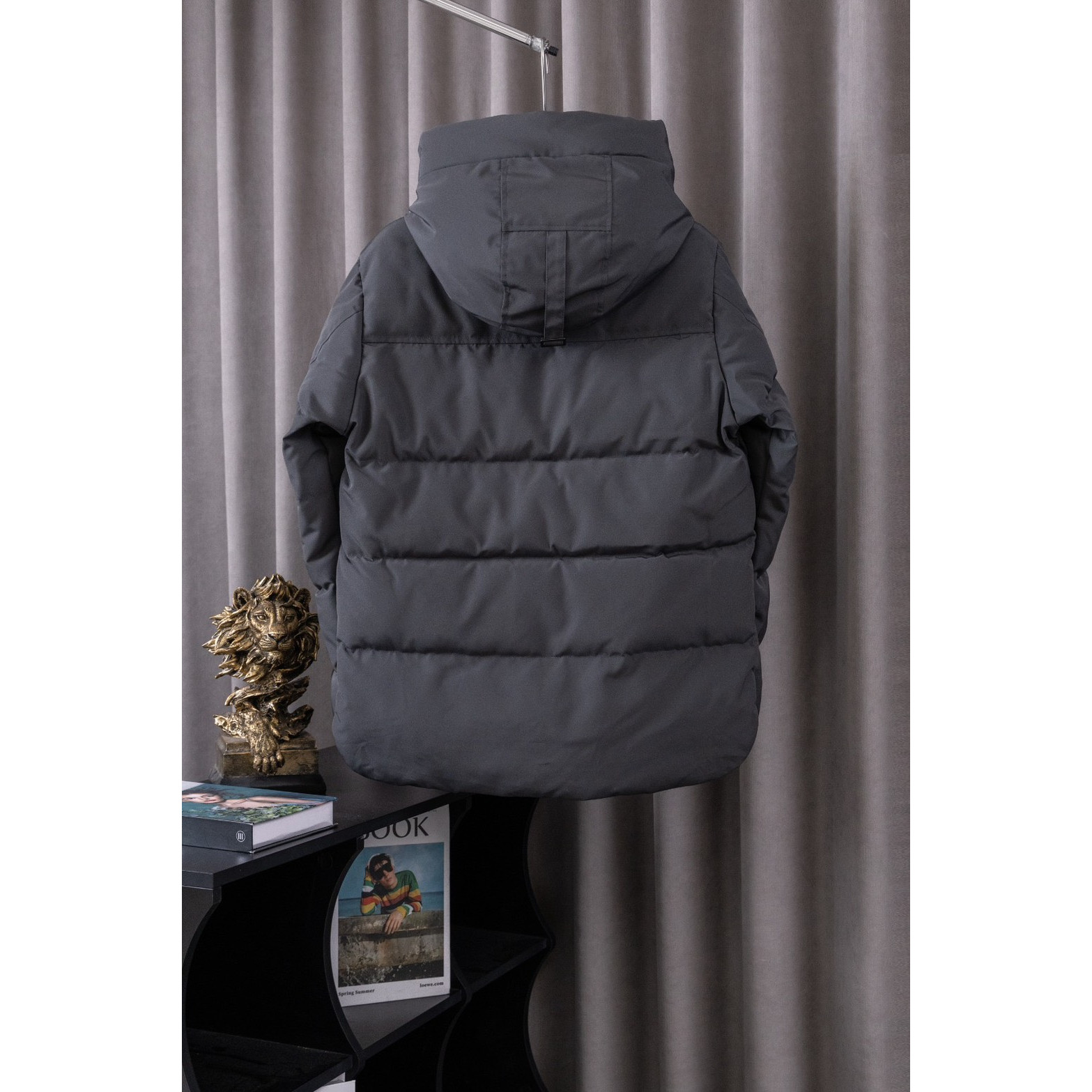 <p>Canada Goose 17款 Macmillan Parka 麦克米伦 系列男士派克羽绒服(石墨灰)</p>