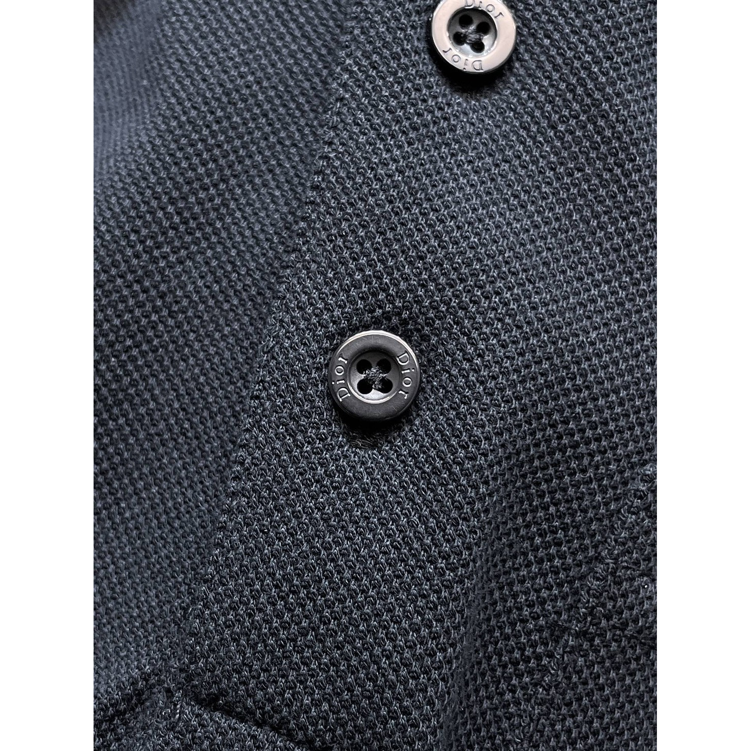 <p>DIOR&nbsp;短袖翻领polo衫(黑)</p>