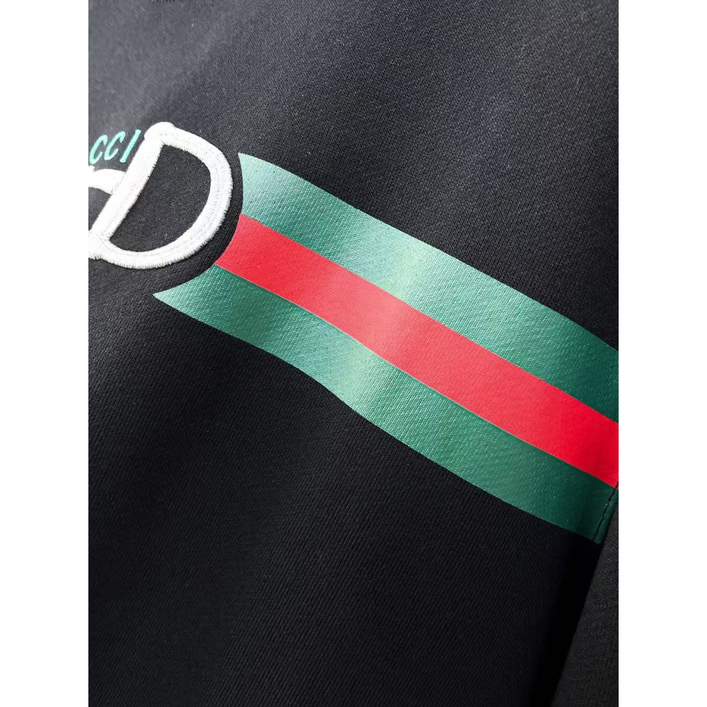 <p>GUCCI 圆领卫衣(黑)</p>