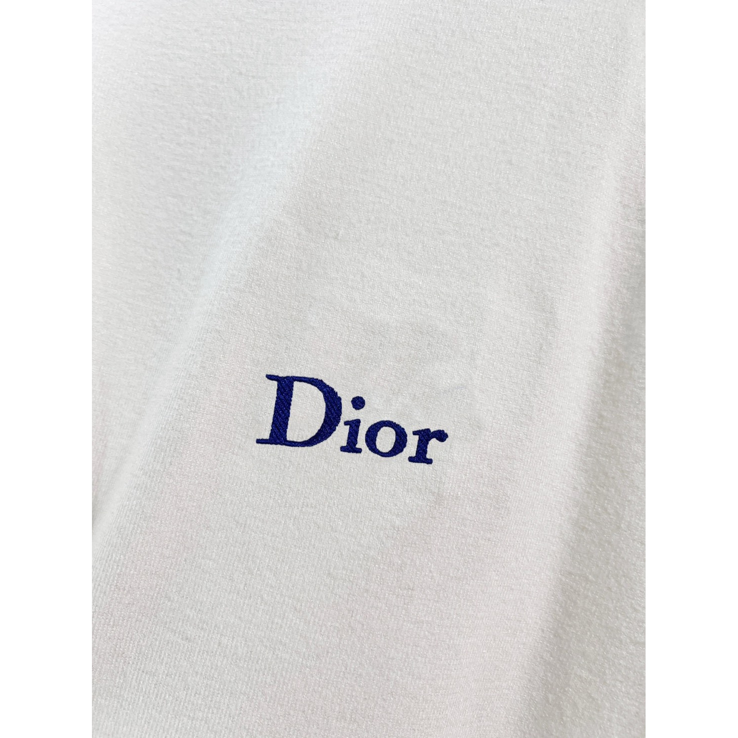 <p>DIOR&nbsp;针织羊毛短袖T恤(白)</p>
