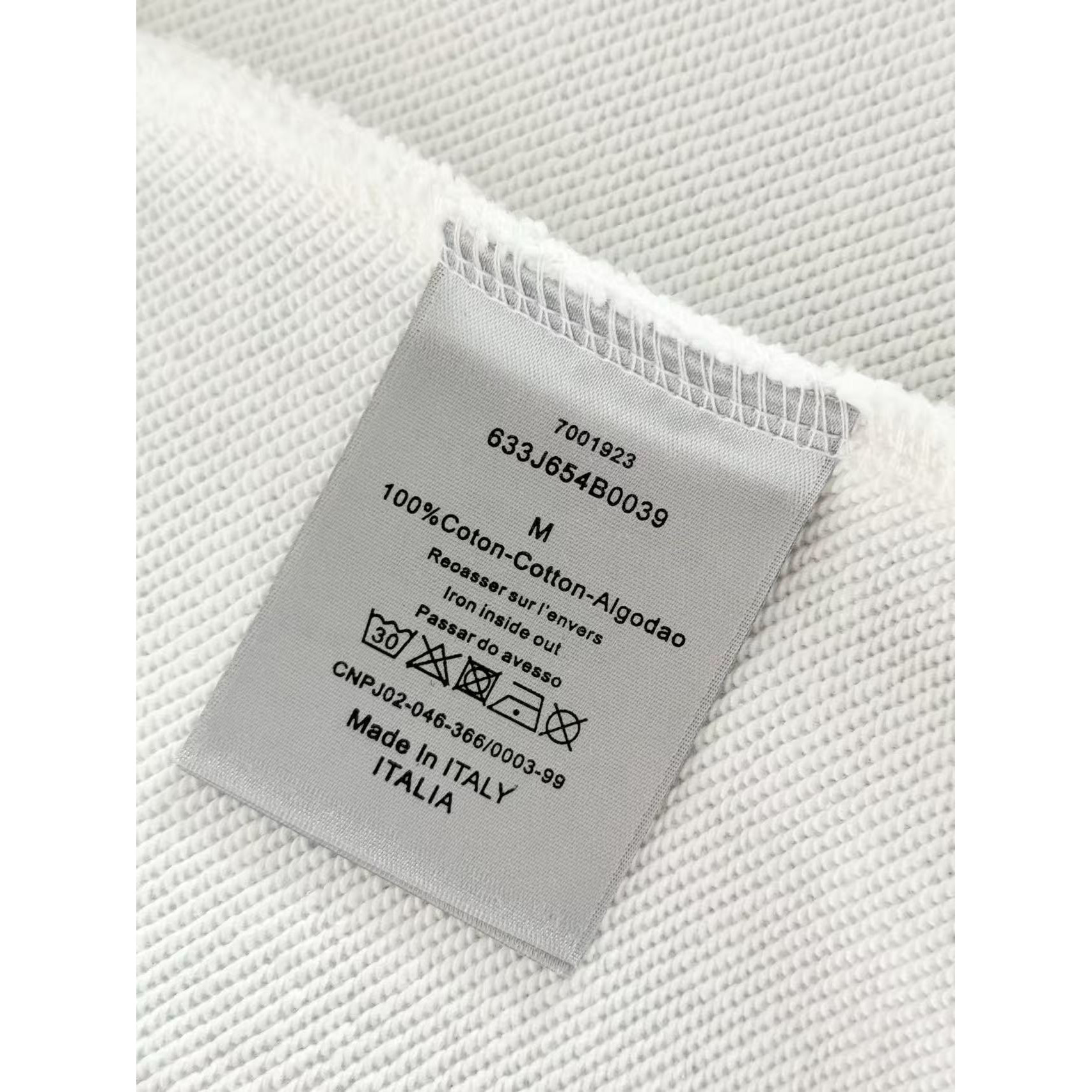 <p>DIOR 刺绣圆领卫衣(白)</p>