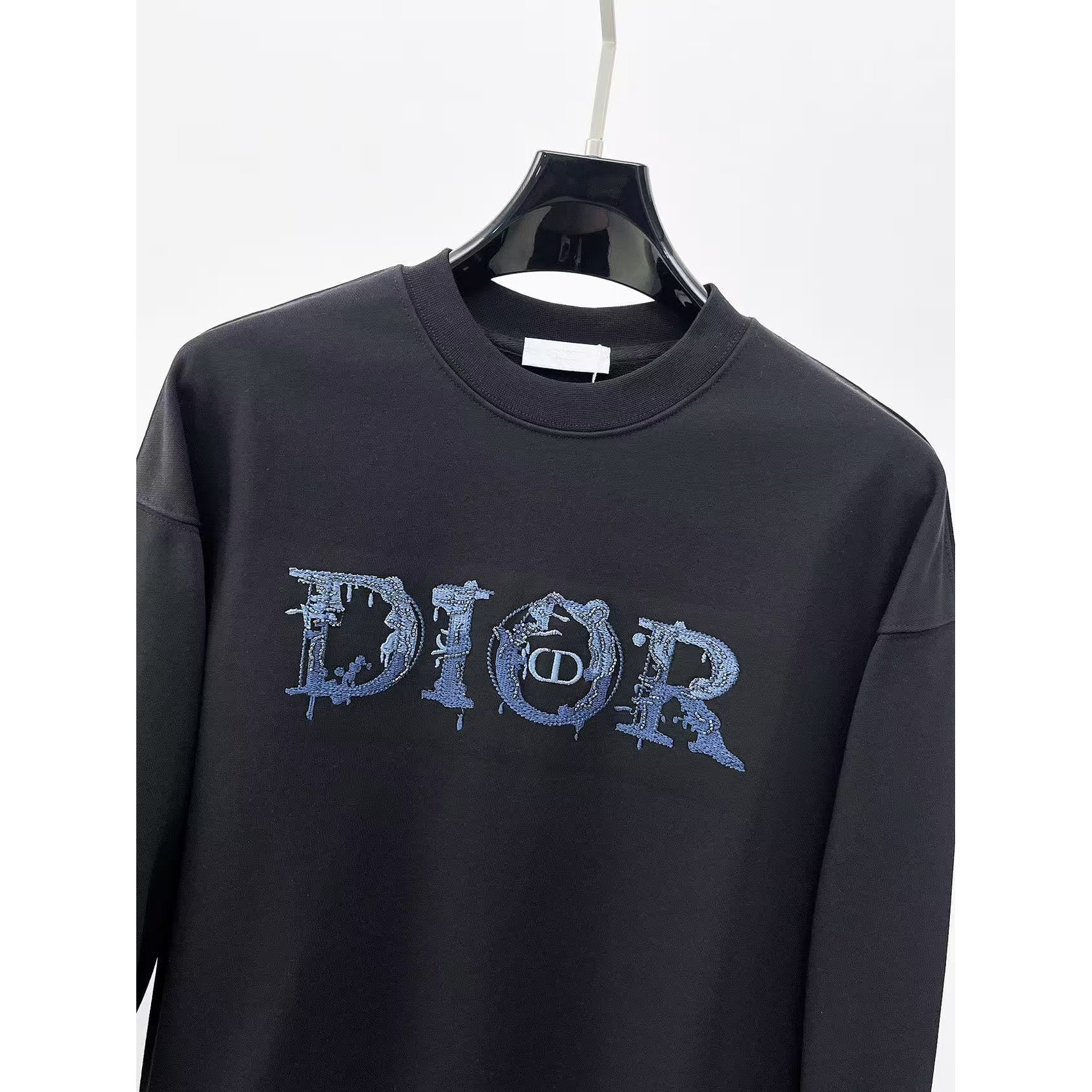 <p>DIOR 圓領長袖T恤(黑)</p>