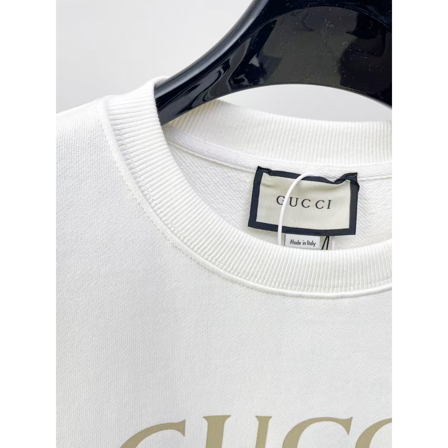 <p>GUCCI 圆领卫衣(白)</p>