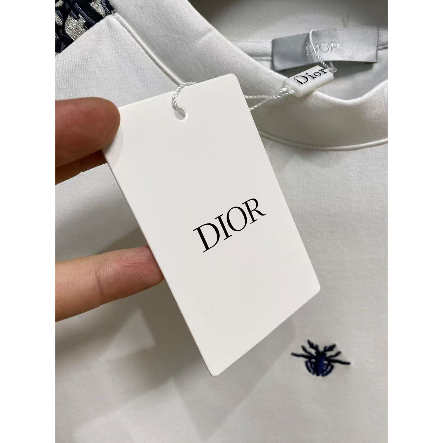<p>DIOR 太空棉卫衣(白)</p>