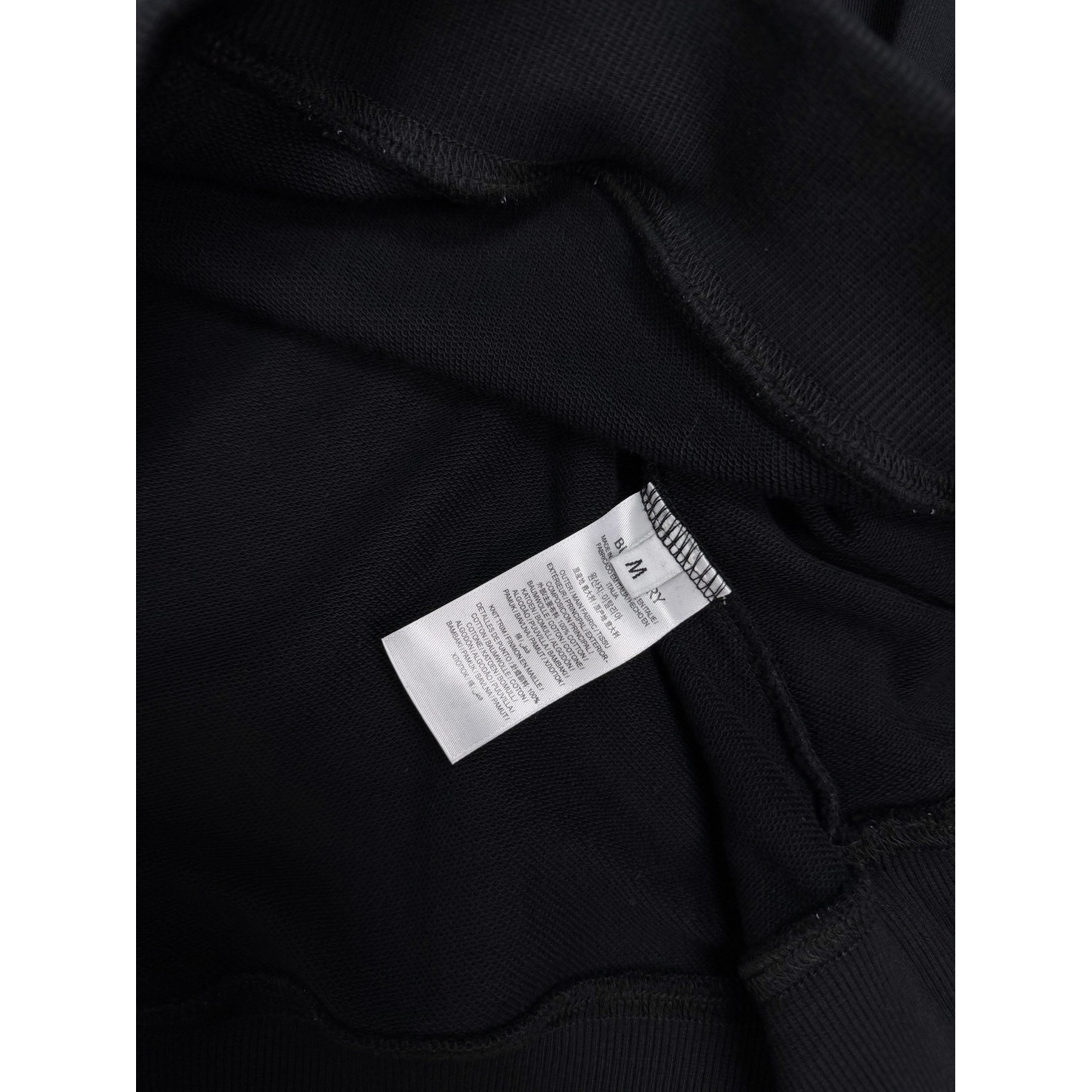 <p>BURBERRY 情侣款连帽卫衣(黑)</p>