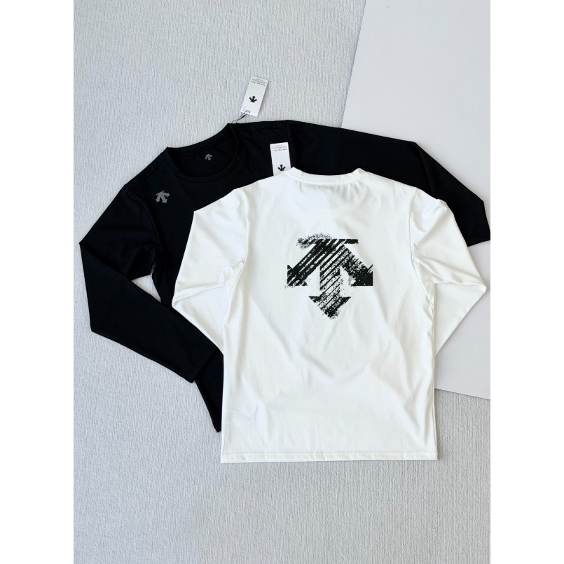 <p>DESCENTE&nbsp; ESSENTIAL系列 男女同款吸濕速乾長袖T恤</p>