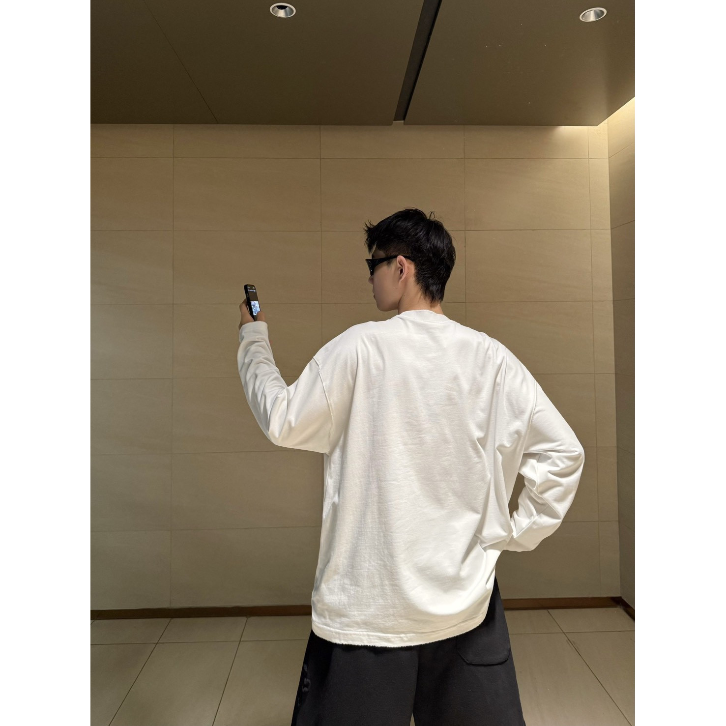 <p>CHROME HEARTS 长袖T恤(白B23)</p>