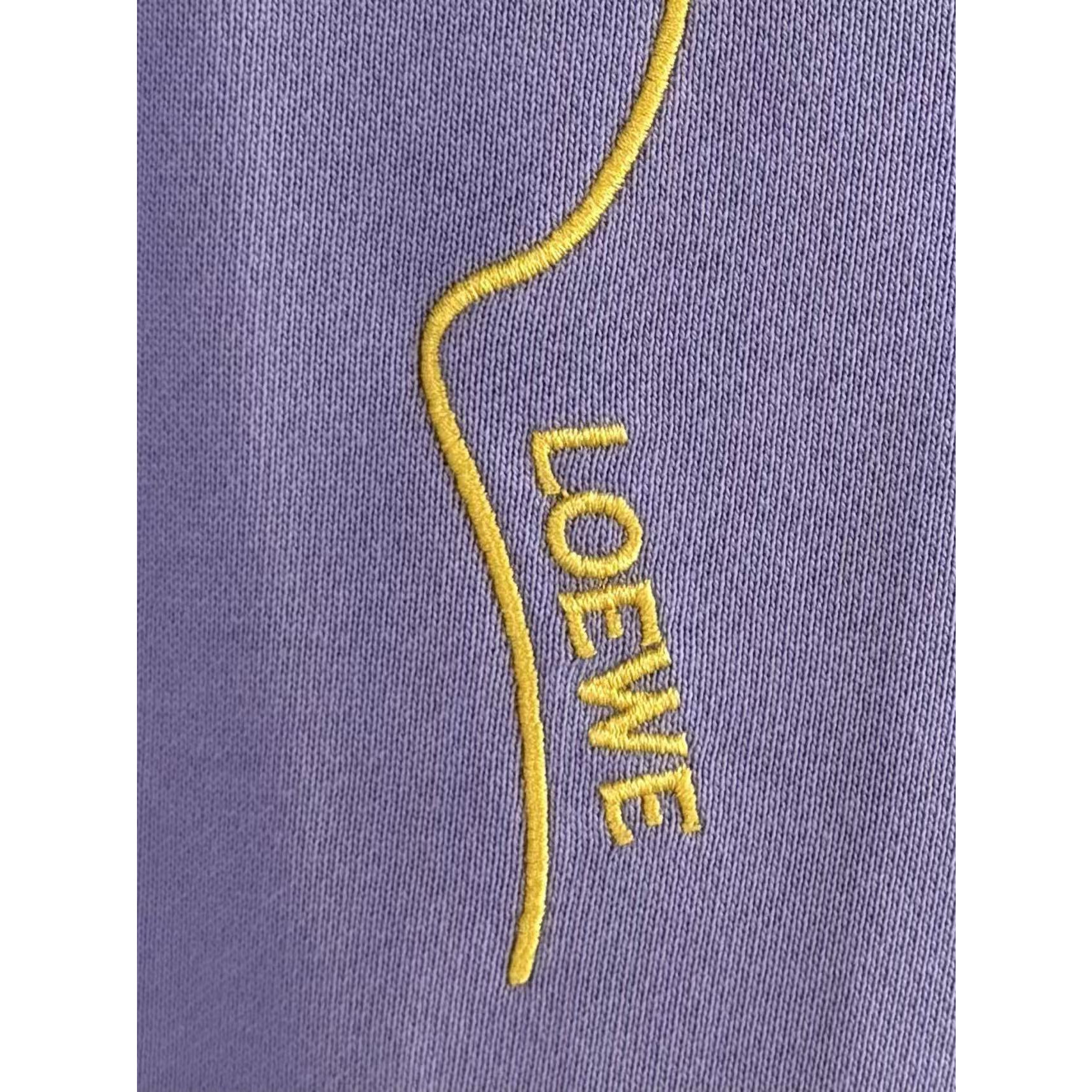 <p>LOEWE&nbsp;圆领卫衣(紫)</p>