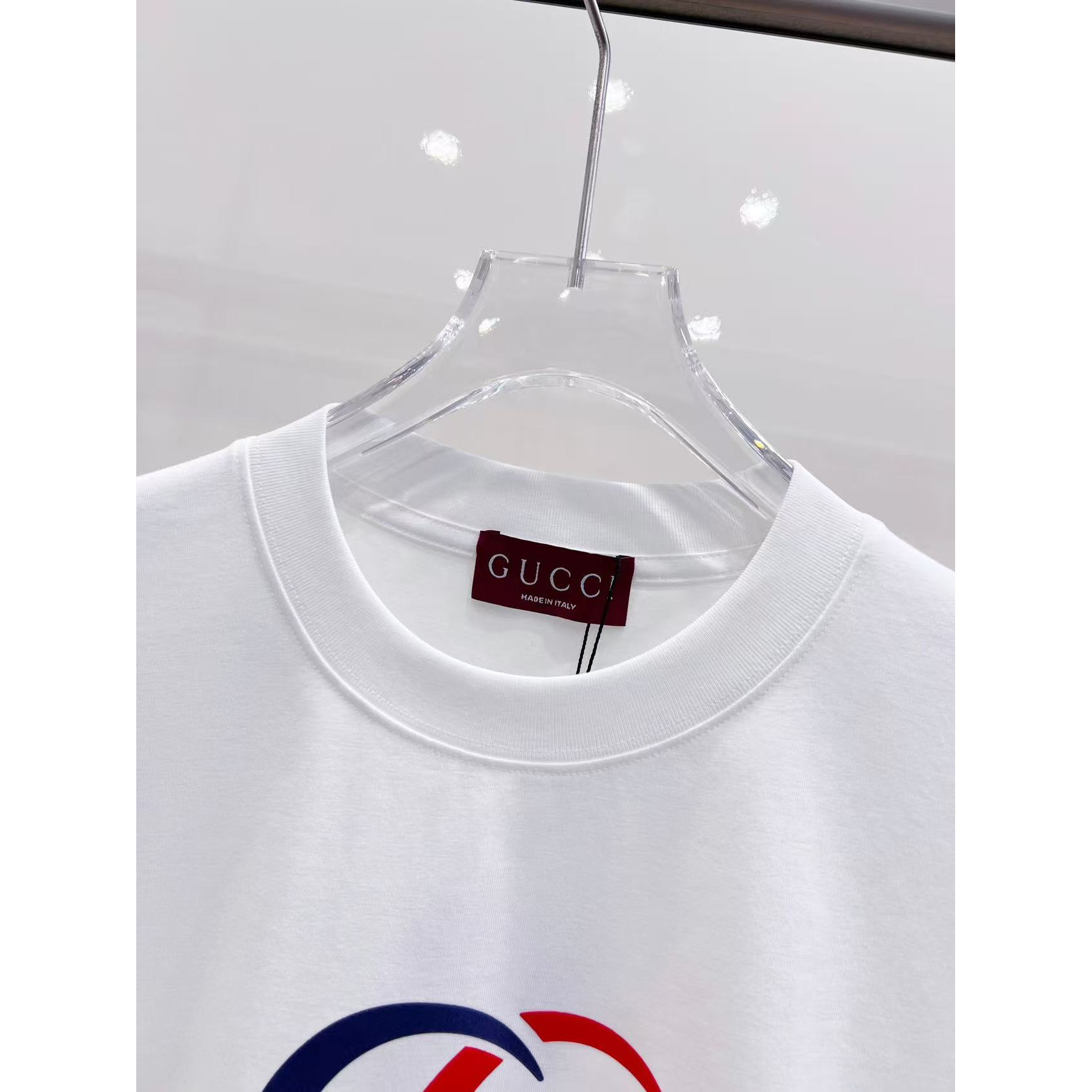 <p>GUCCI 短袖圆领T恤(白)</p>