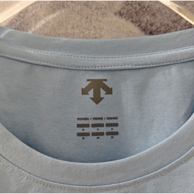 <p>DESCENTE 短袖T恤(寶寶藍)</p>