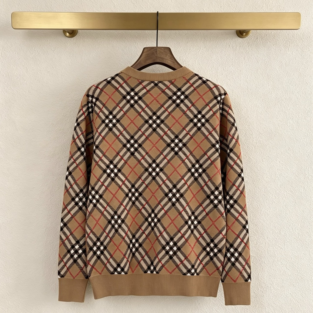 <p>Burberry 圆领针织羊毛衫(X22)</p>