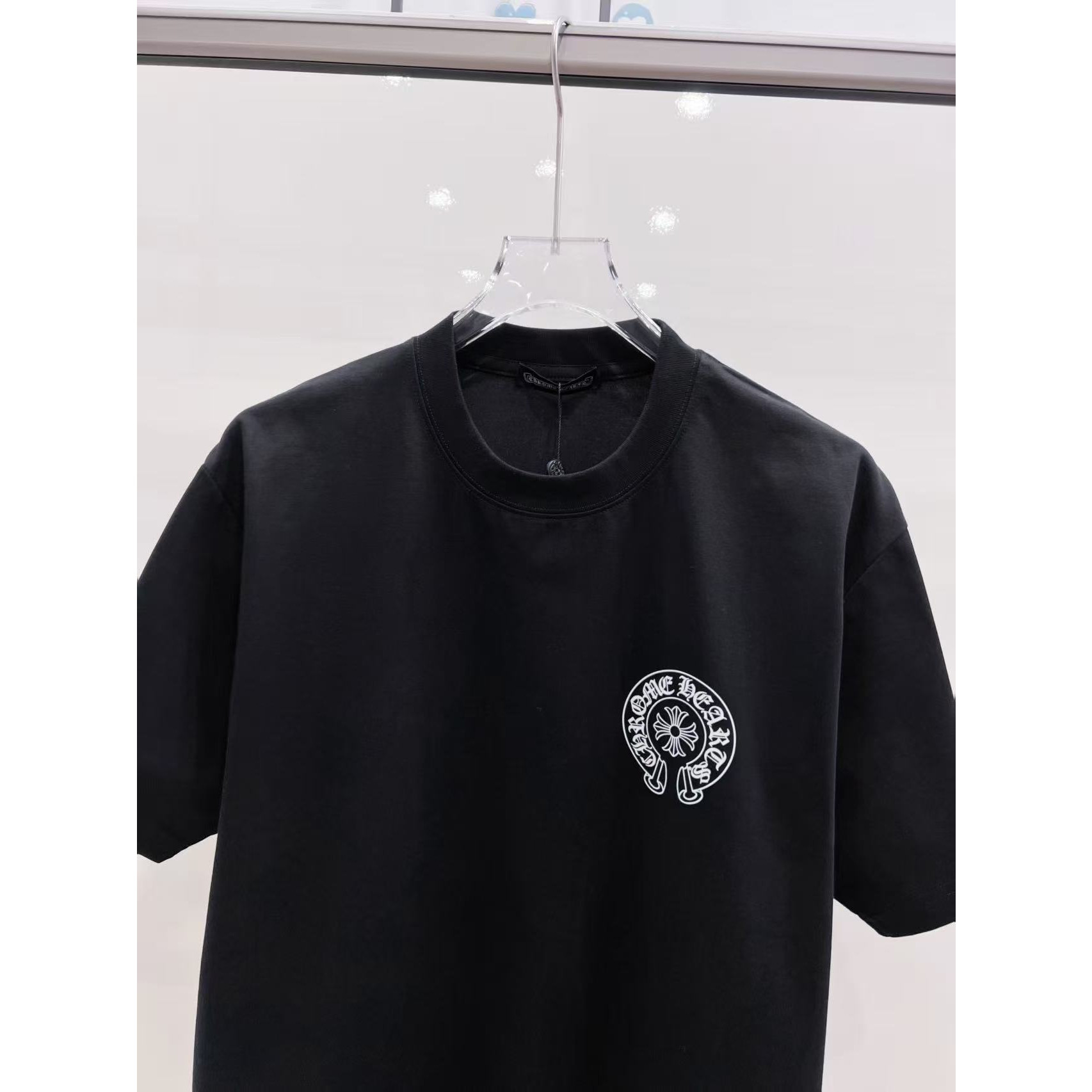 <p>CHROME HEARTS 短袖圆领T恤(黑)</p>