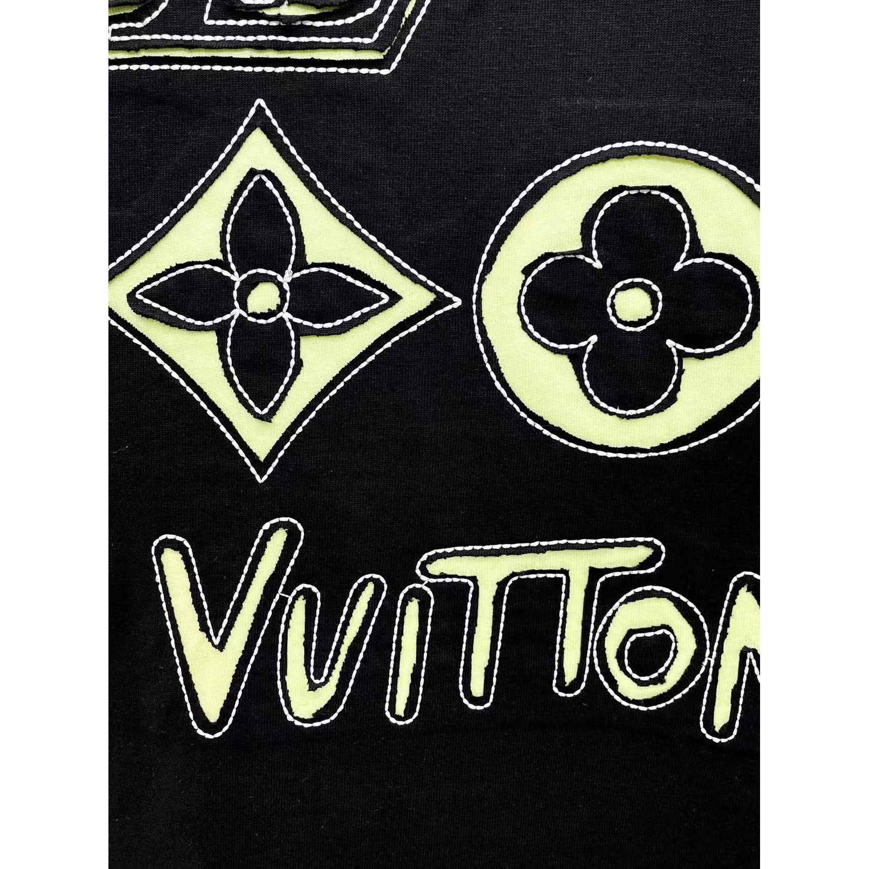 <p>LV&nbsp;专柜新款短袖T恤(黑)</p>