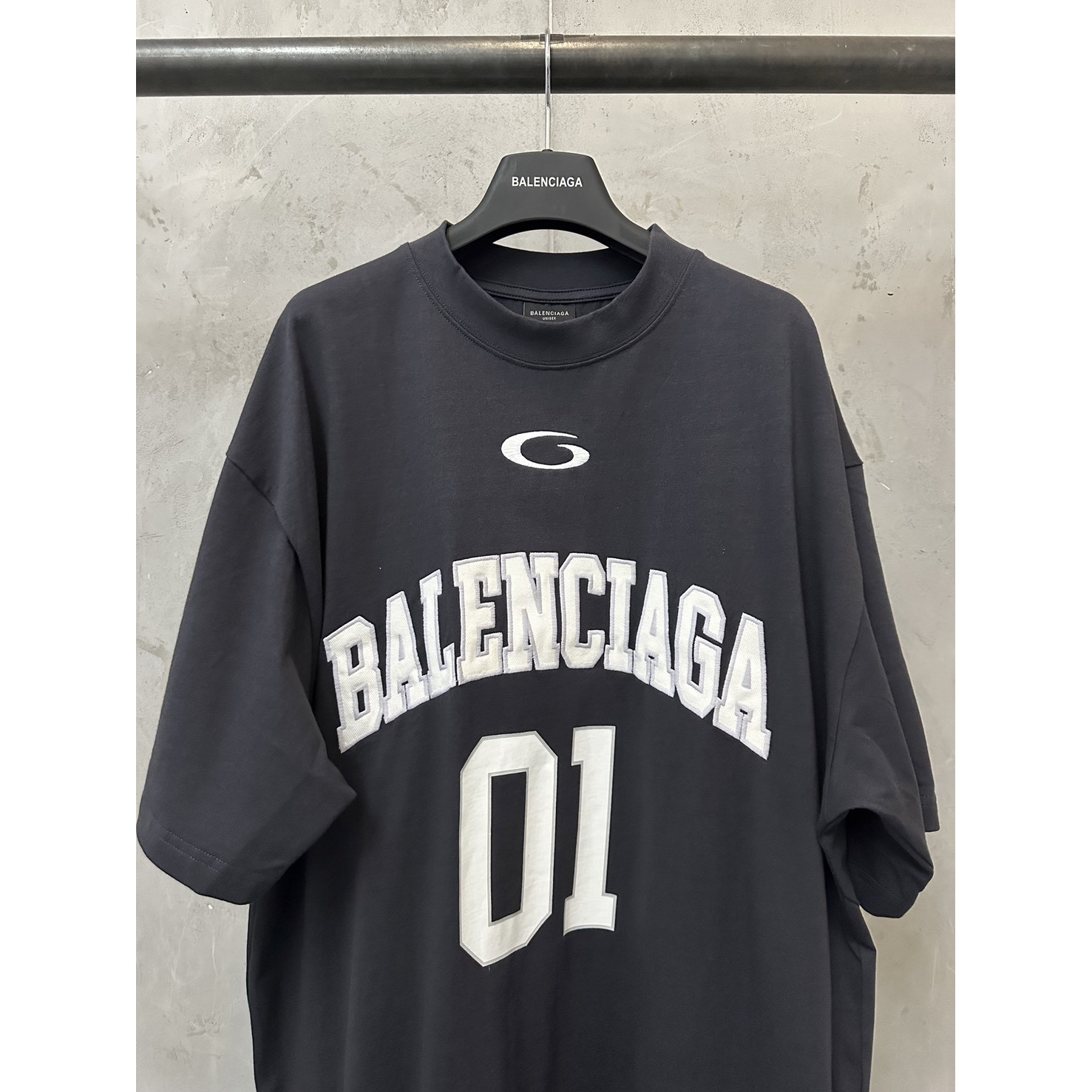 <p>Balenciaga 01号短袖球衣(黑)</p>