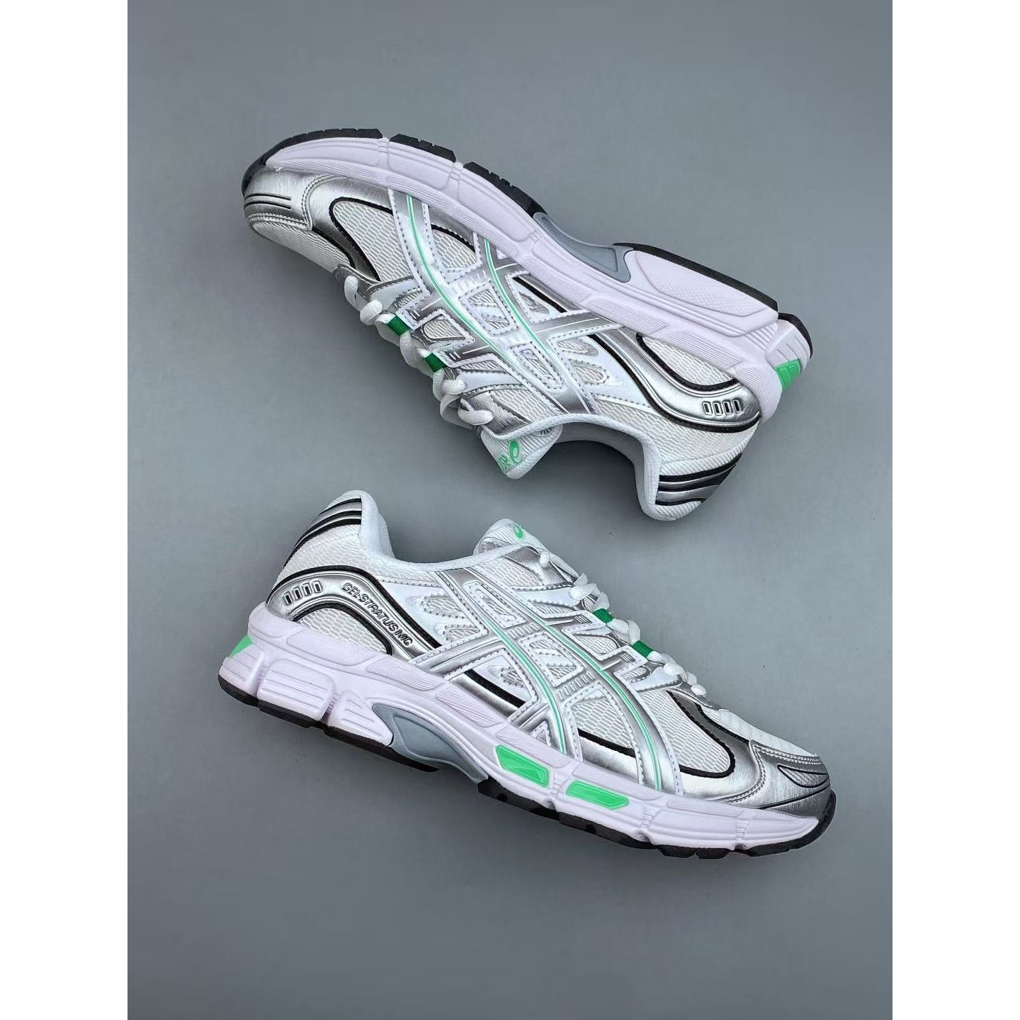 <p>ASICS GEL-STRATUS MC 舒适耐穿减震透气跑步鞋(綠)&nbsp;</p>