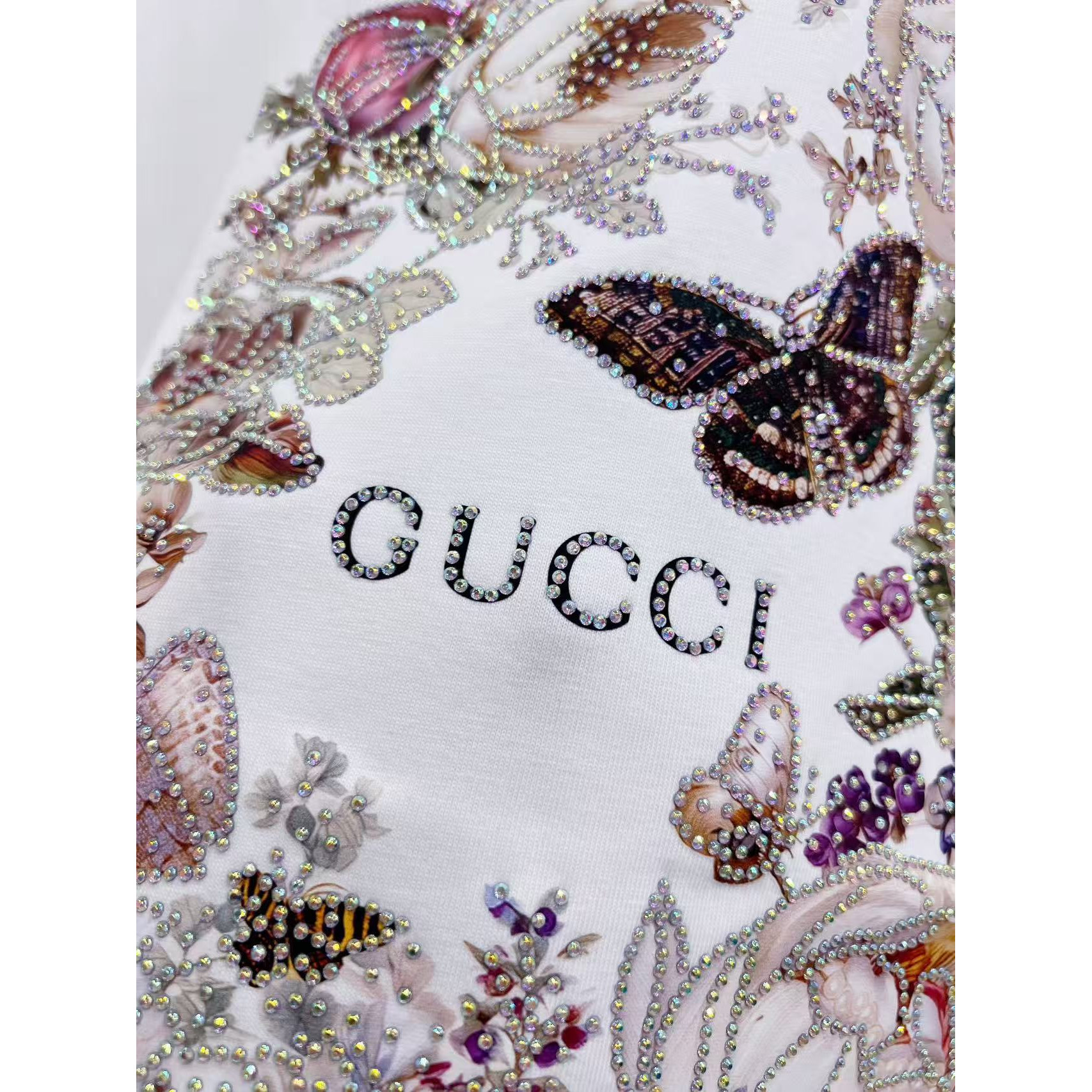 <p>GUCCI 短袖圆领T恤(白)</p>