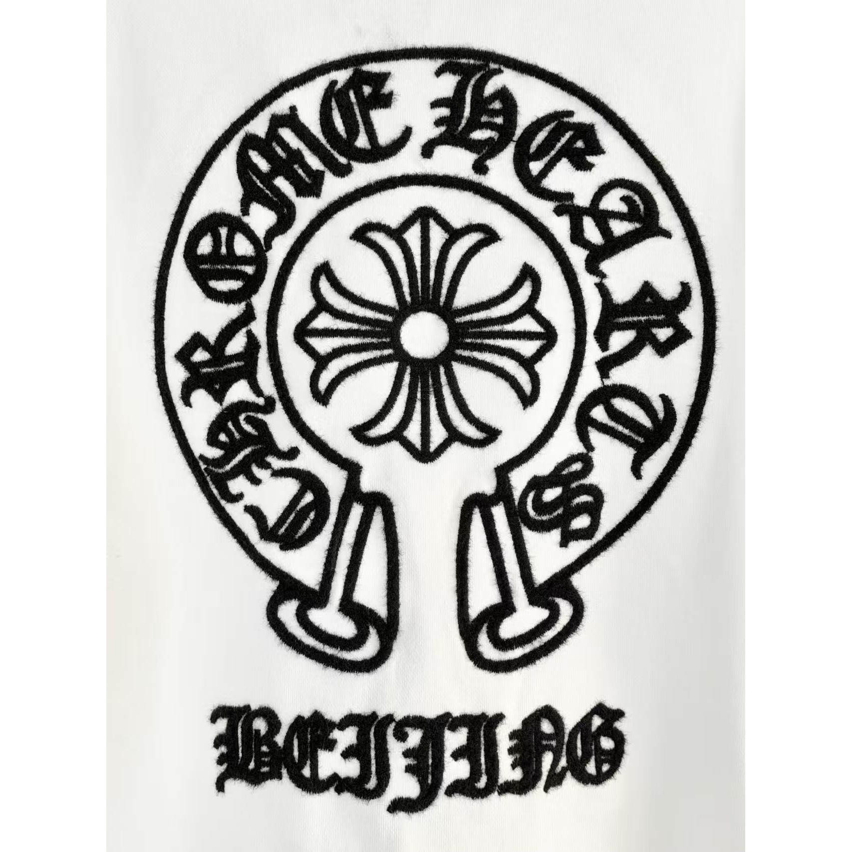 <p>CHROME HEARTS&nbsp;圆领卫衣(白)</p>