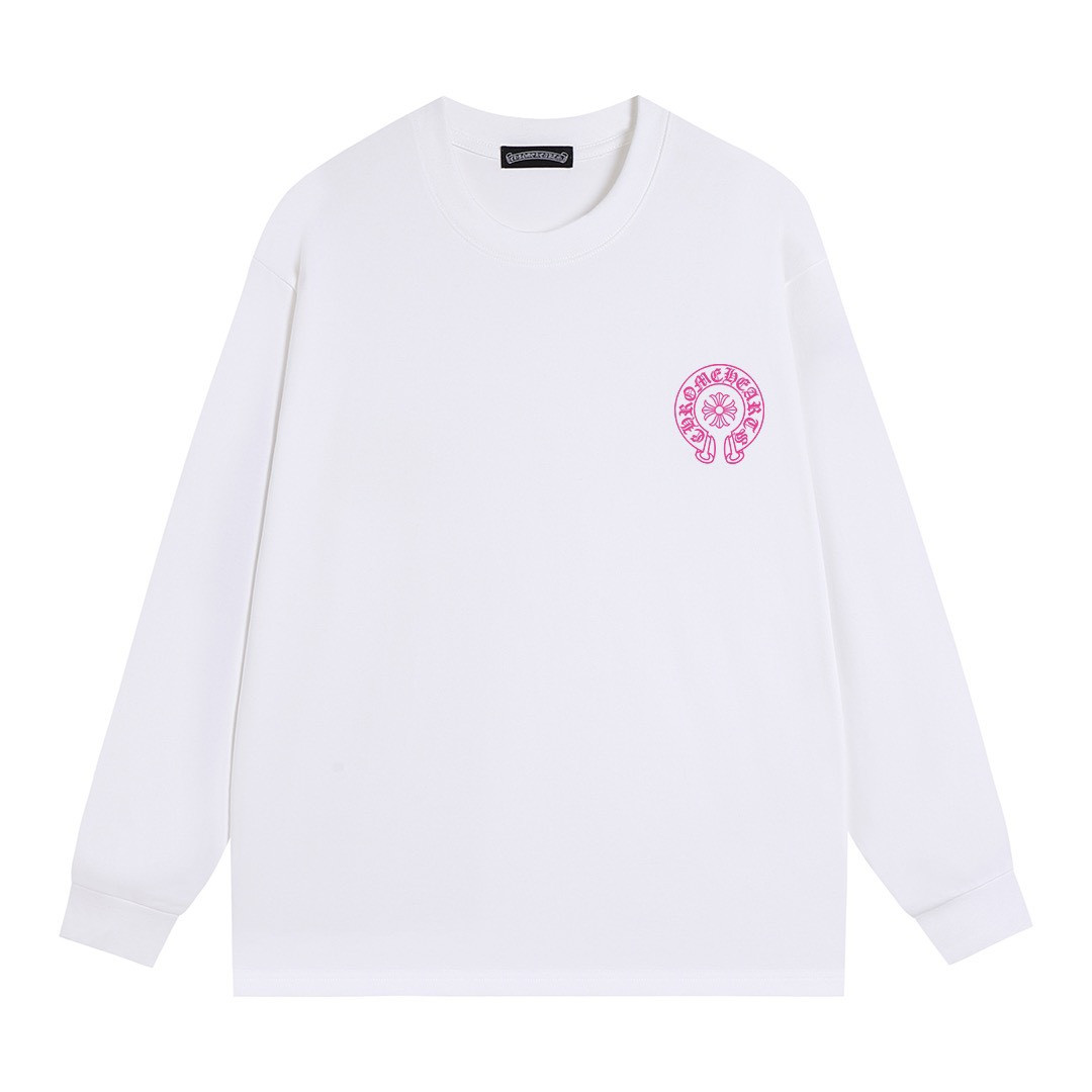 <p>CHROME HEARTS 长袖T恤(白)</p>