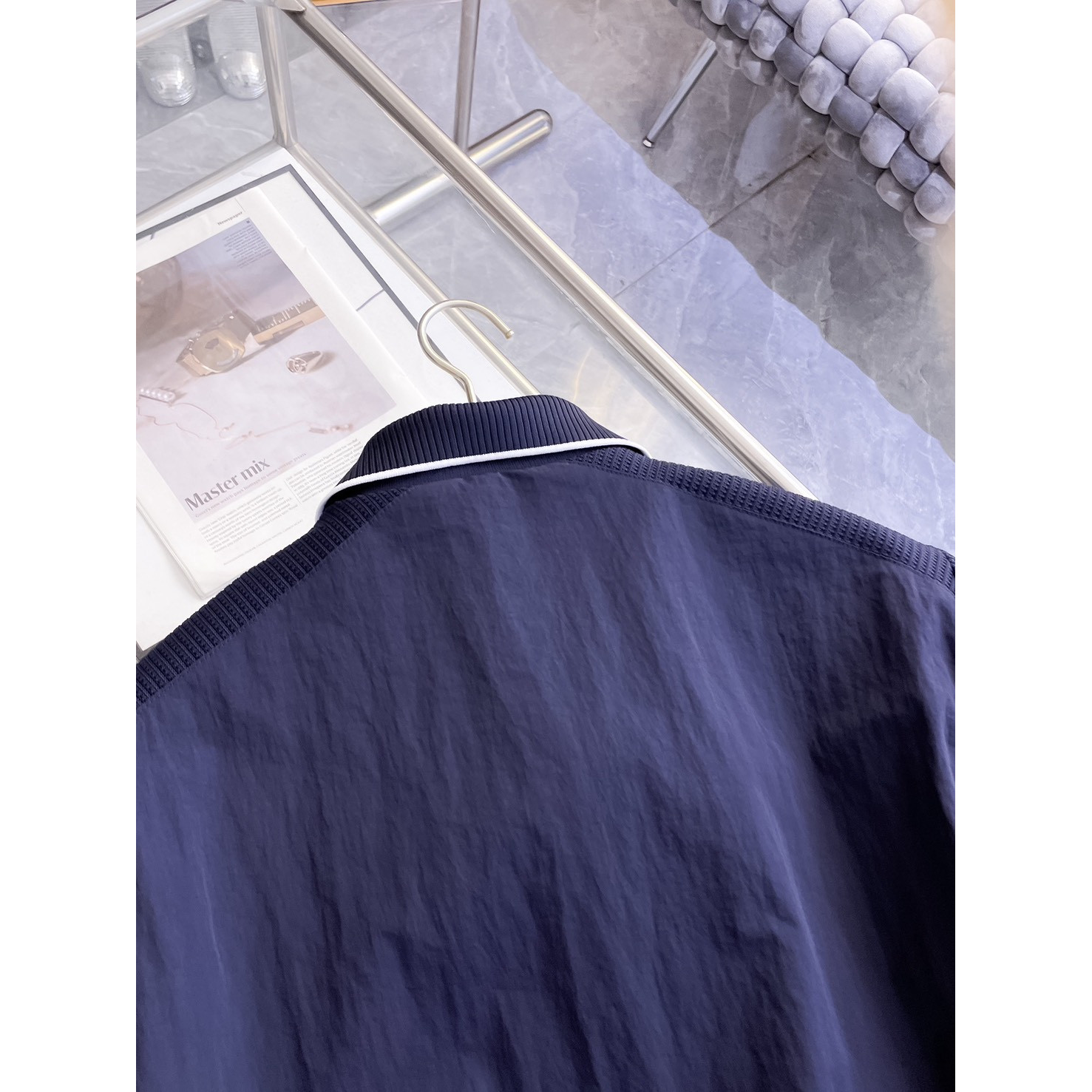<p>PRADA 男士夹克外套(深藍)</p>