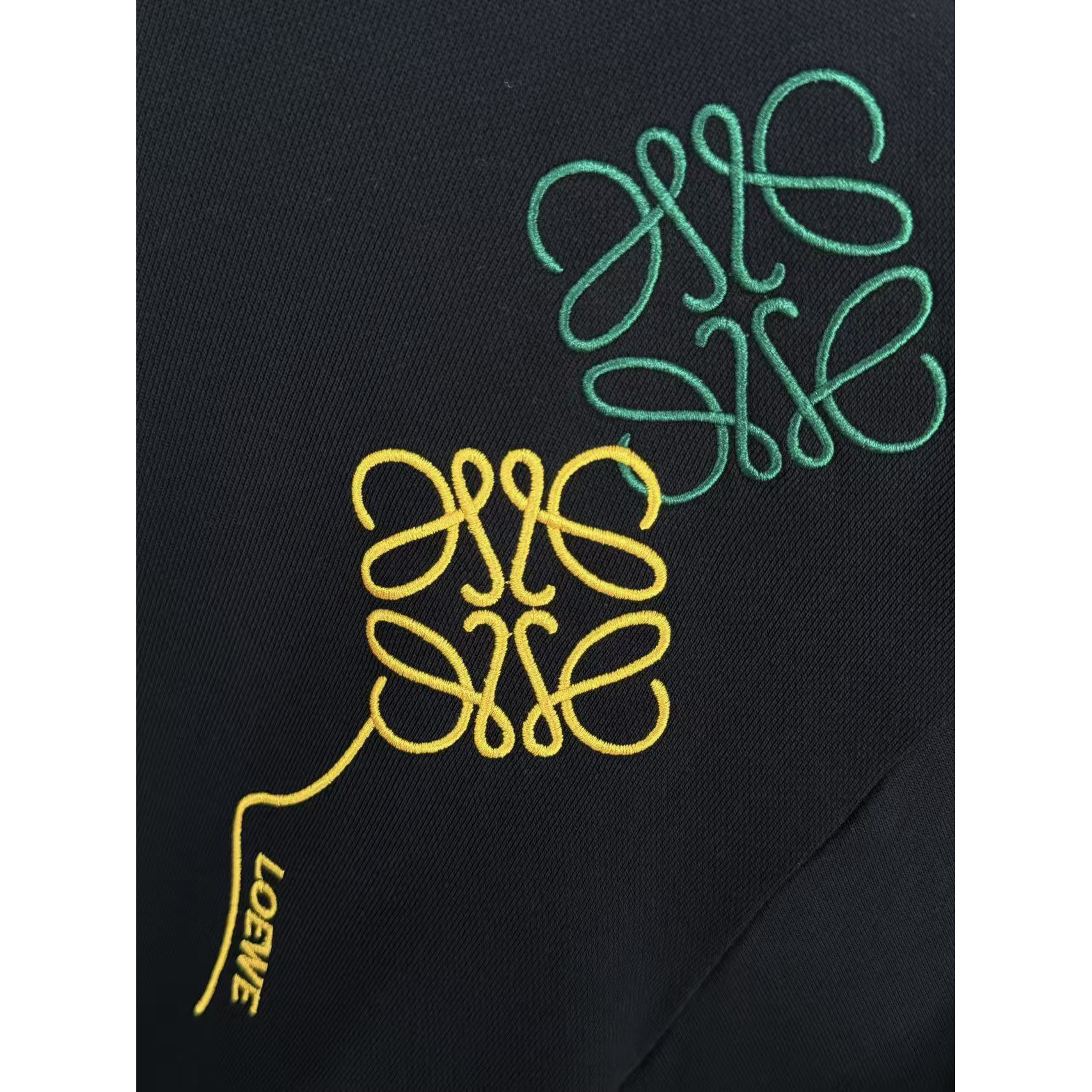 <p>LOEWE&nbsp;圆领卫衣(黑)</p>