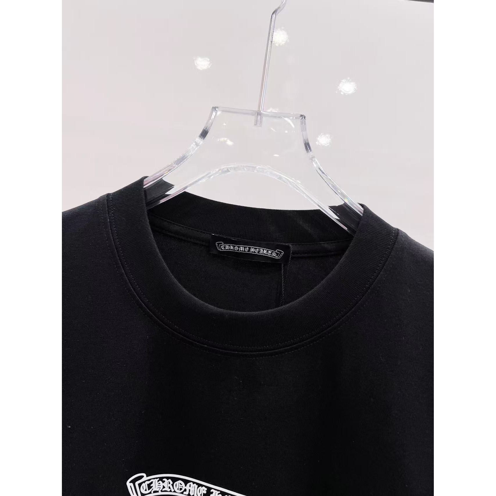 <p>CHROME HEARTS 短袖圆领T恤(黑)</p>
