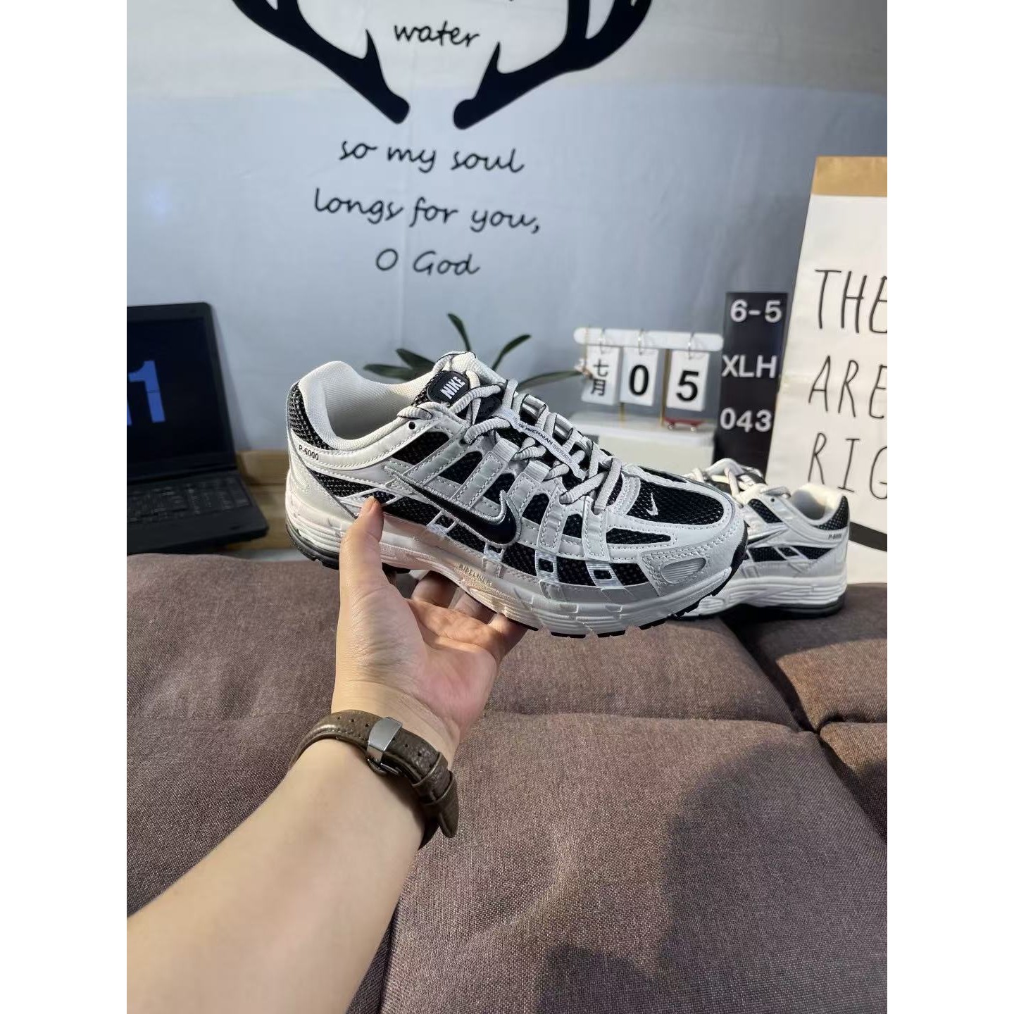 <p>Nike p-6000(黑白)</p>