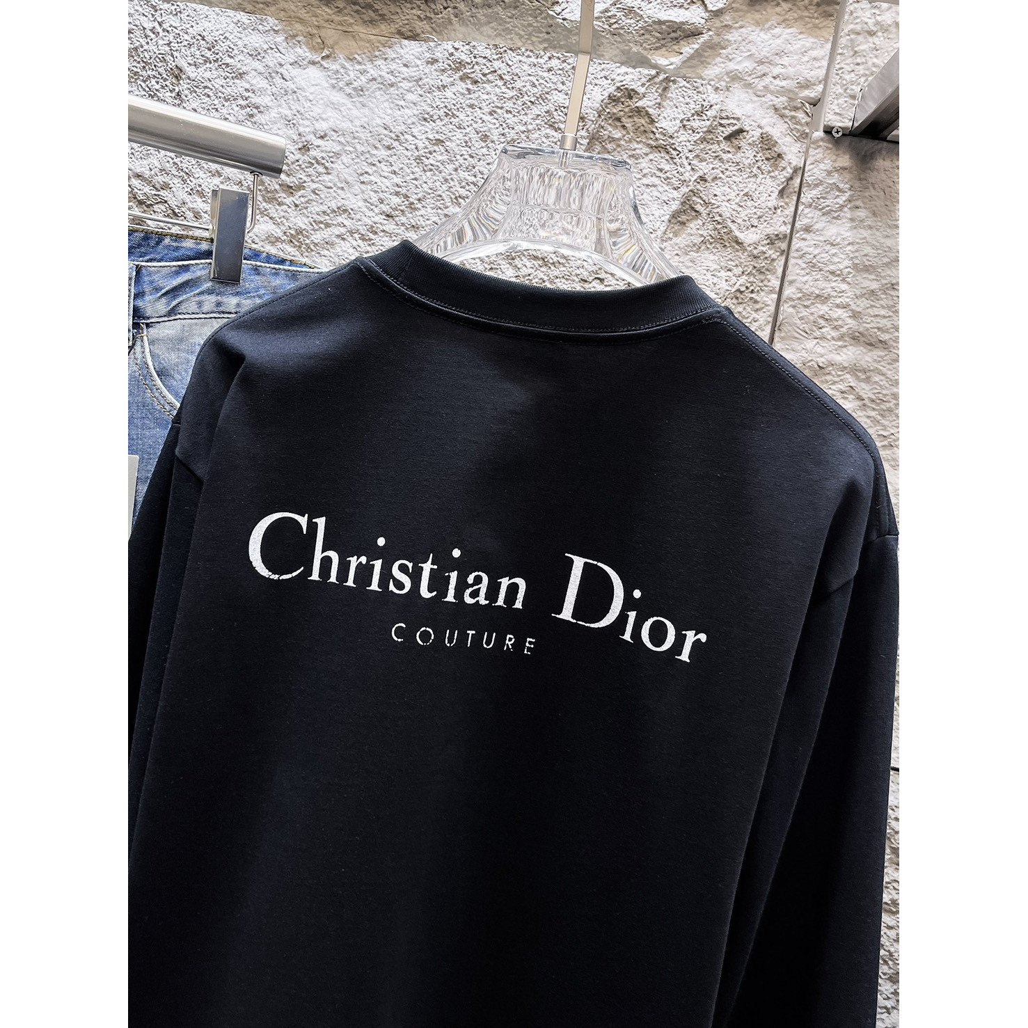 <p>DIOR 长袖T恤(黑)</p>