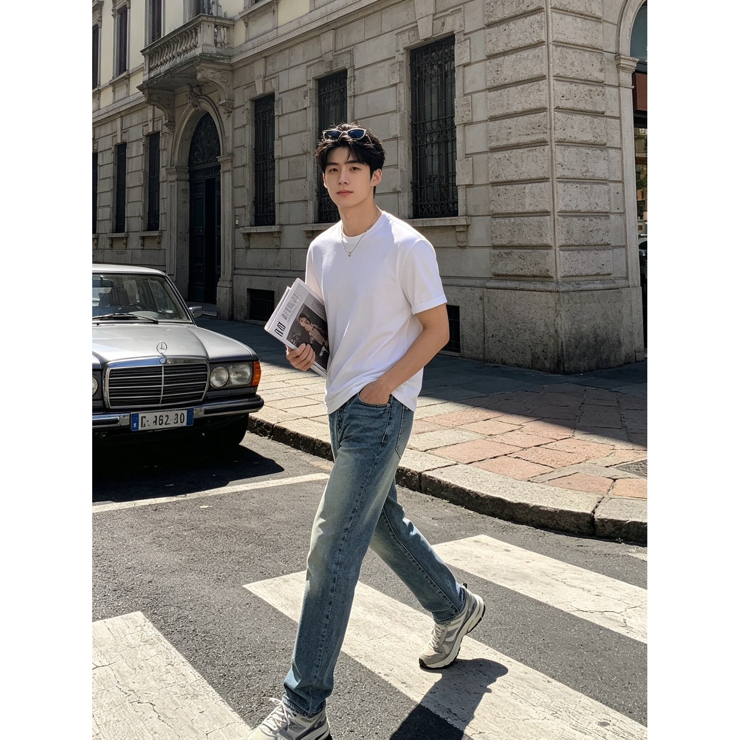 <p>GUCCI&nbsp;休闲牛仔裤</p>