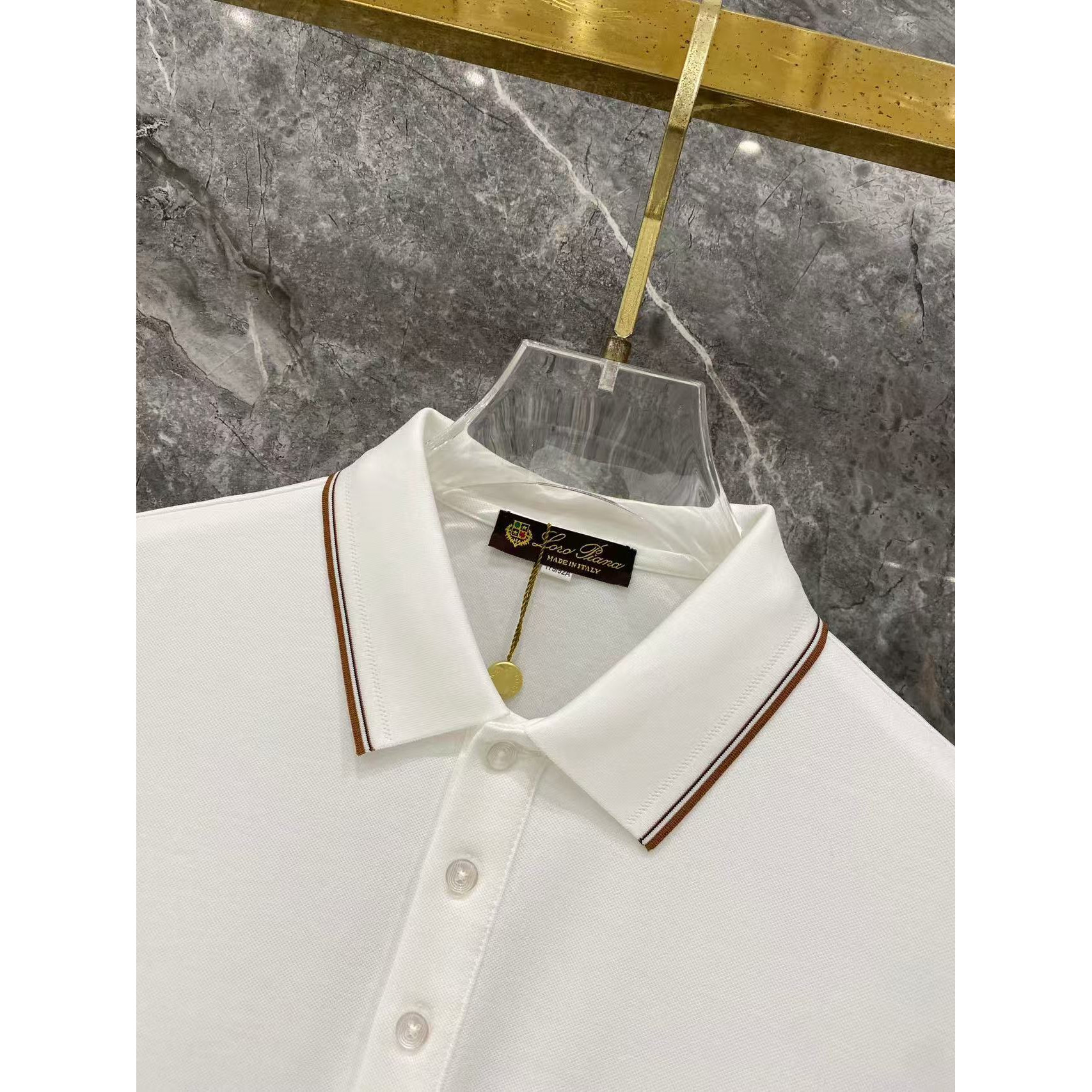 <p>Loro Piana 秋冬长袖Polo(783007)</p>