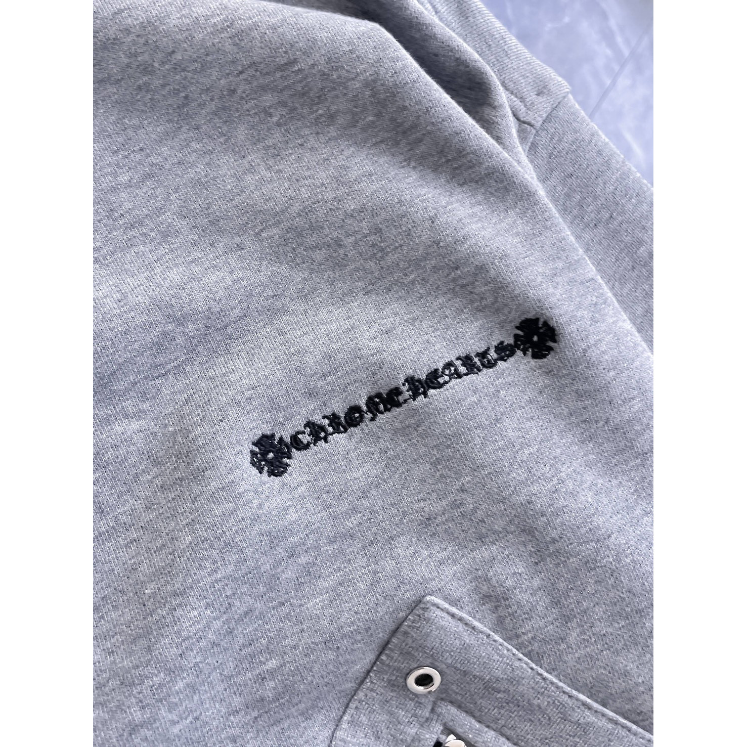 <p>CHROME HEARTS 男士夹克外套(灰)</p>