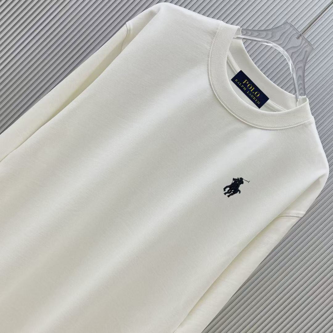 <p>Ralph Lauren 长袖卫衣T恤(白)</p>