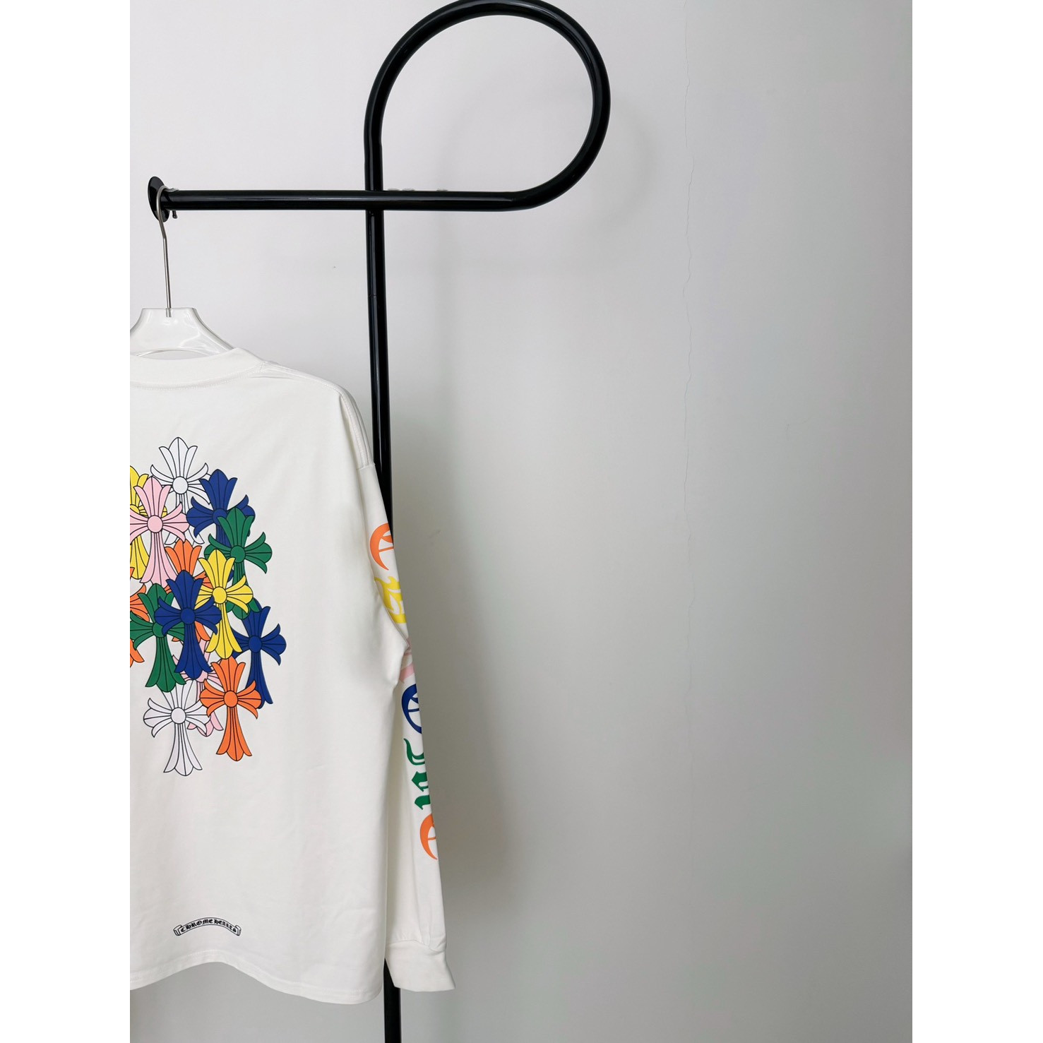 <p>Chrome Hearts 彩色十字圆领长T(HE272白)</p>
