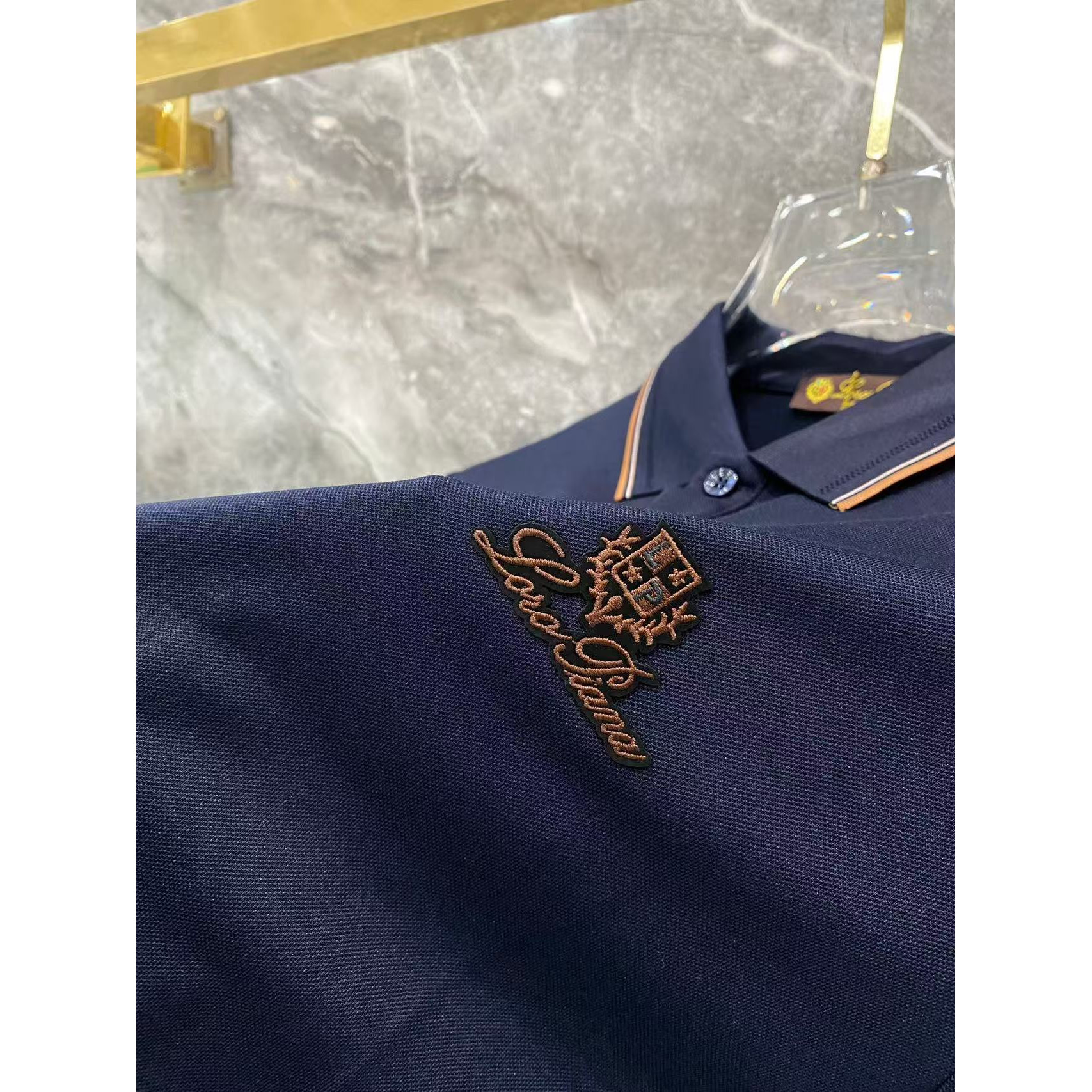 <p>Loro Piana 秋冬长袖Polo(783000)</p>