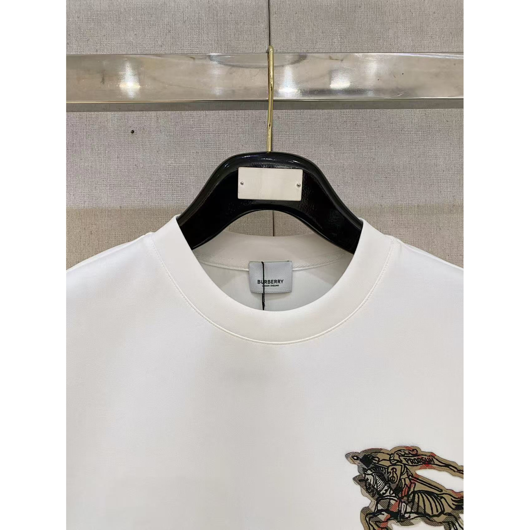 <p>BURBERRY 太空棉卫衣(白)</p>