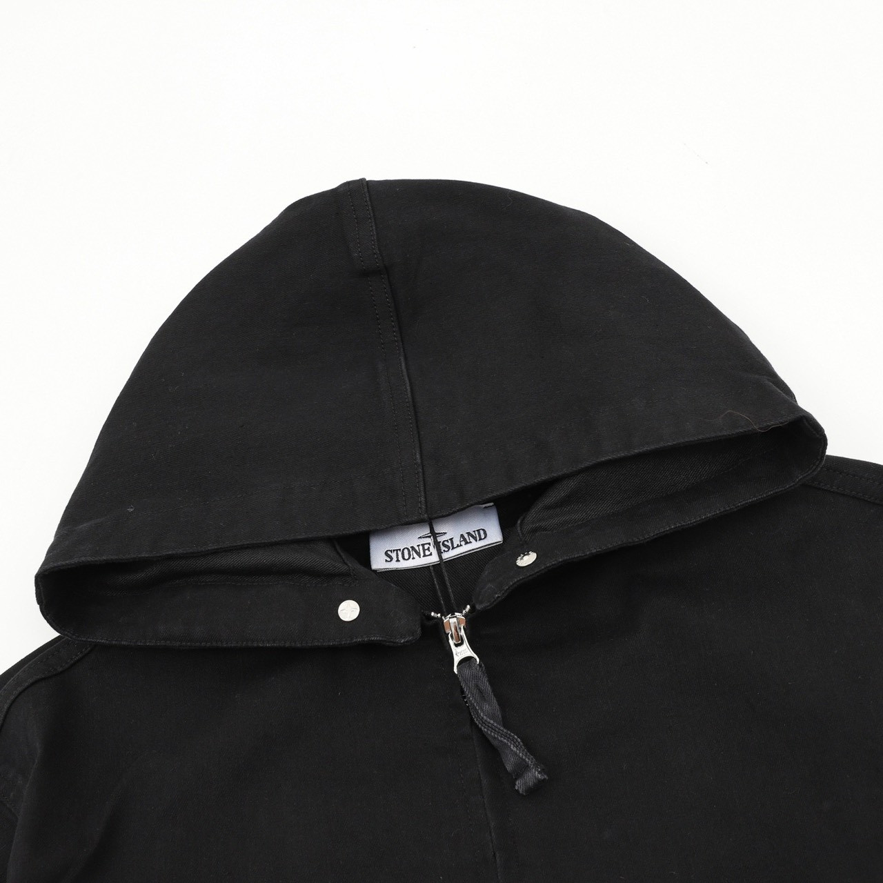 <p>Stone Island/石头岛 水洗重工工装外套(黑)</p>