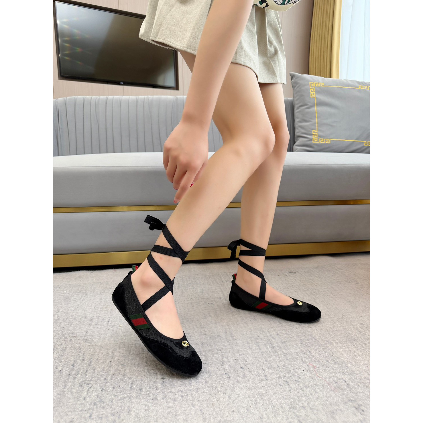 <p>GUCCI 驾车便鞋&amp;舞蹈鞋(黑)</p>