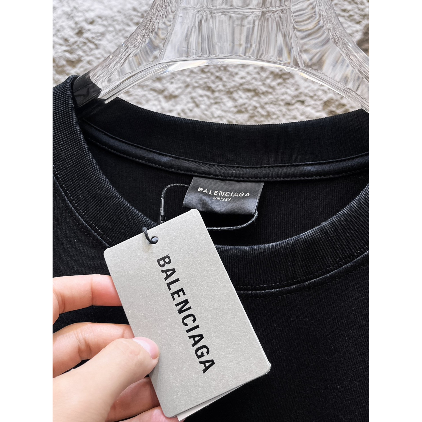 <p>Balenciaga 长袖T恤(黑)</p>