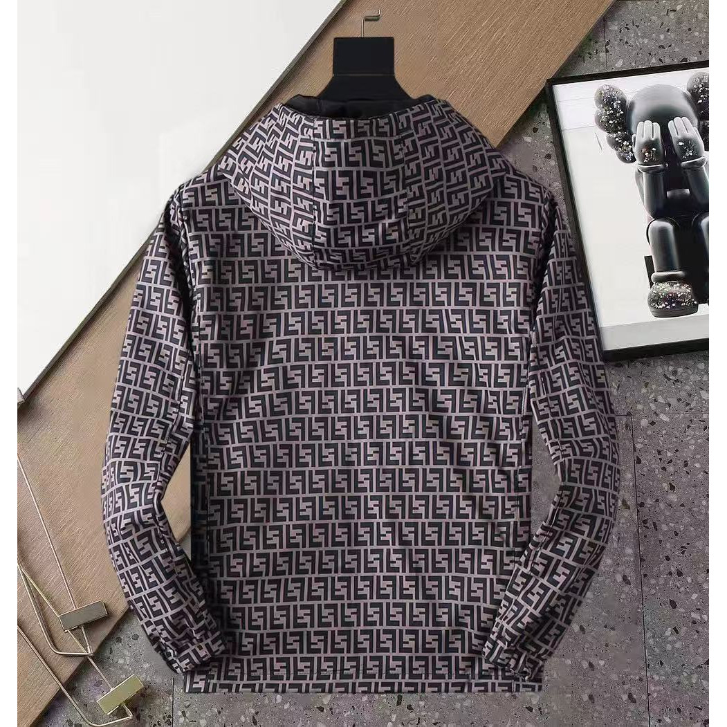 <p>FENDI 男士夹克外套(紫)</p>