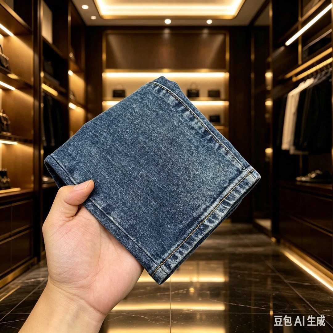 <p>Giorgio_Armani 欧洲专柜新款修身小直筒牛仔裤</p>