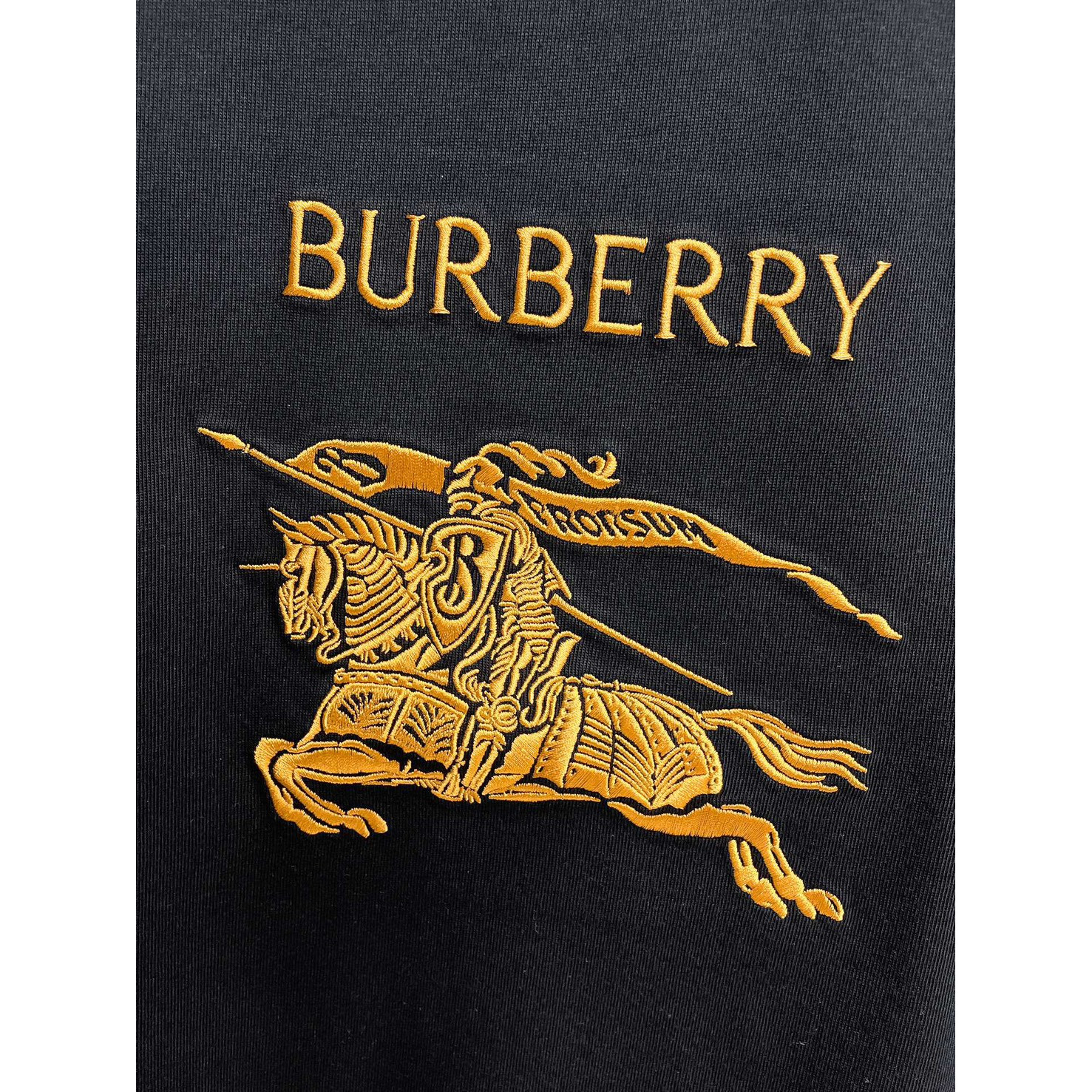<p>BURBERRY&nbsp;圆领短袖T恤(黑)</p>