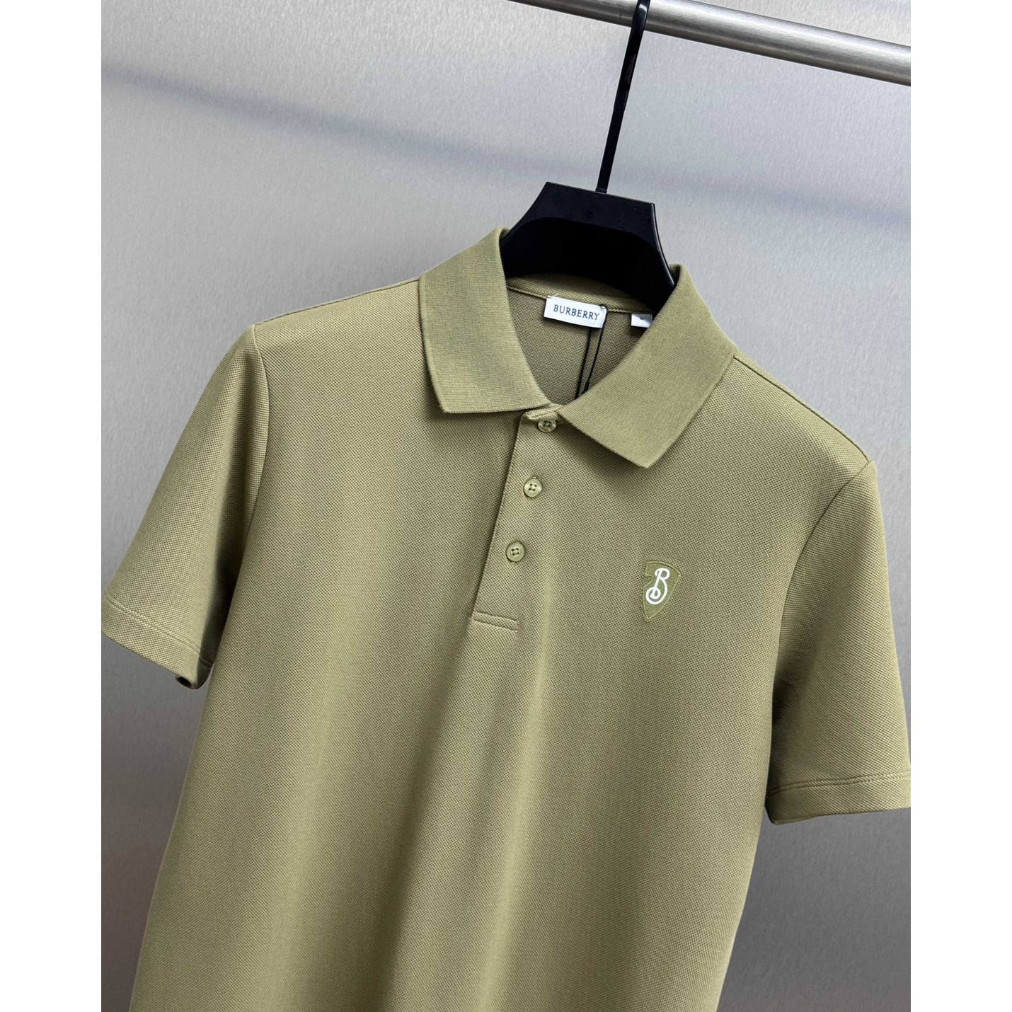 <p>BURBERRY 短袖翻领polo衫(綠)</p>